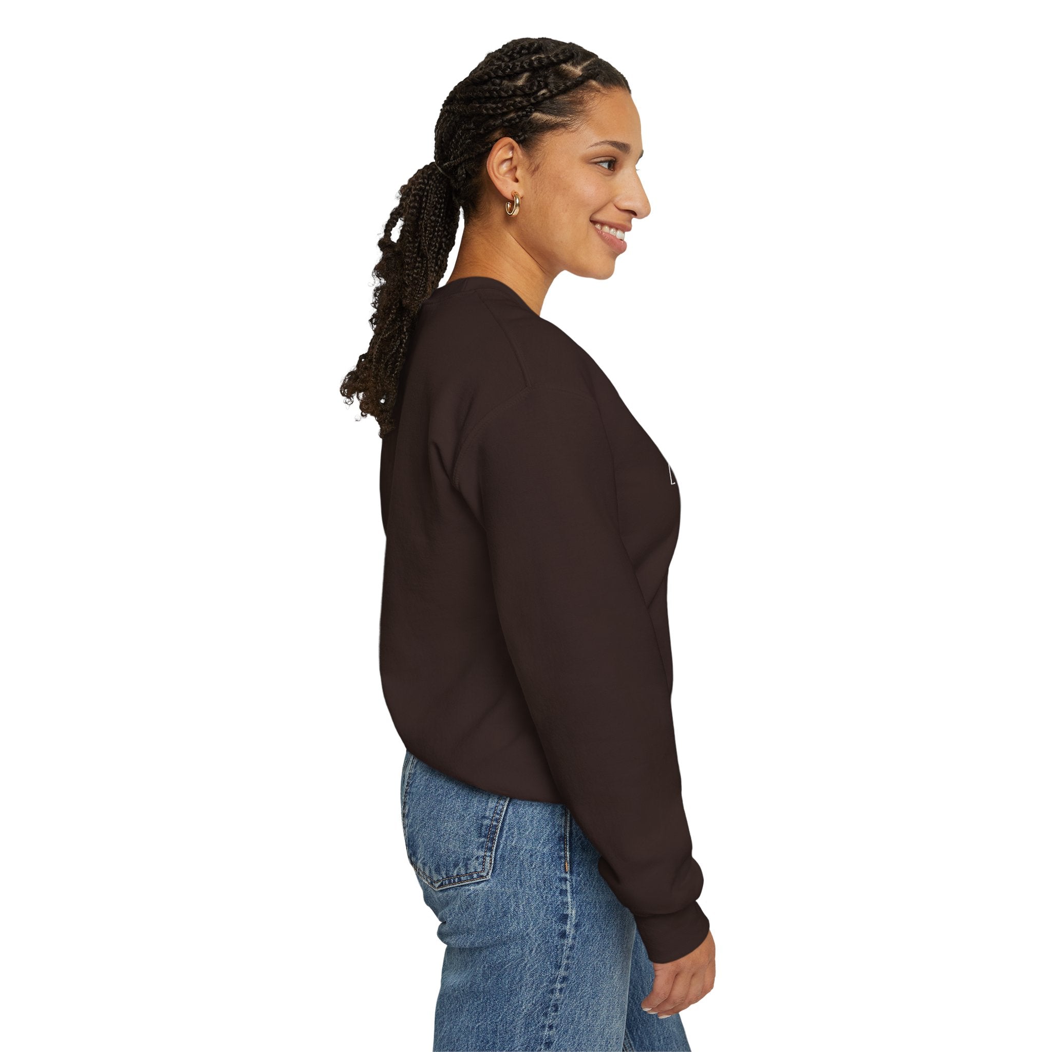 Love Like Jesus Sweatshirt Faith Inspired Crewneck with Heart Graphic