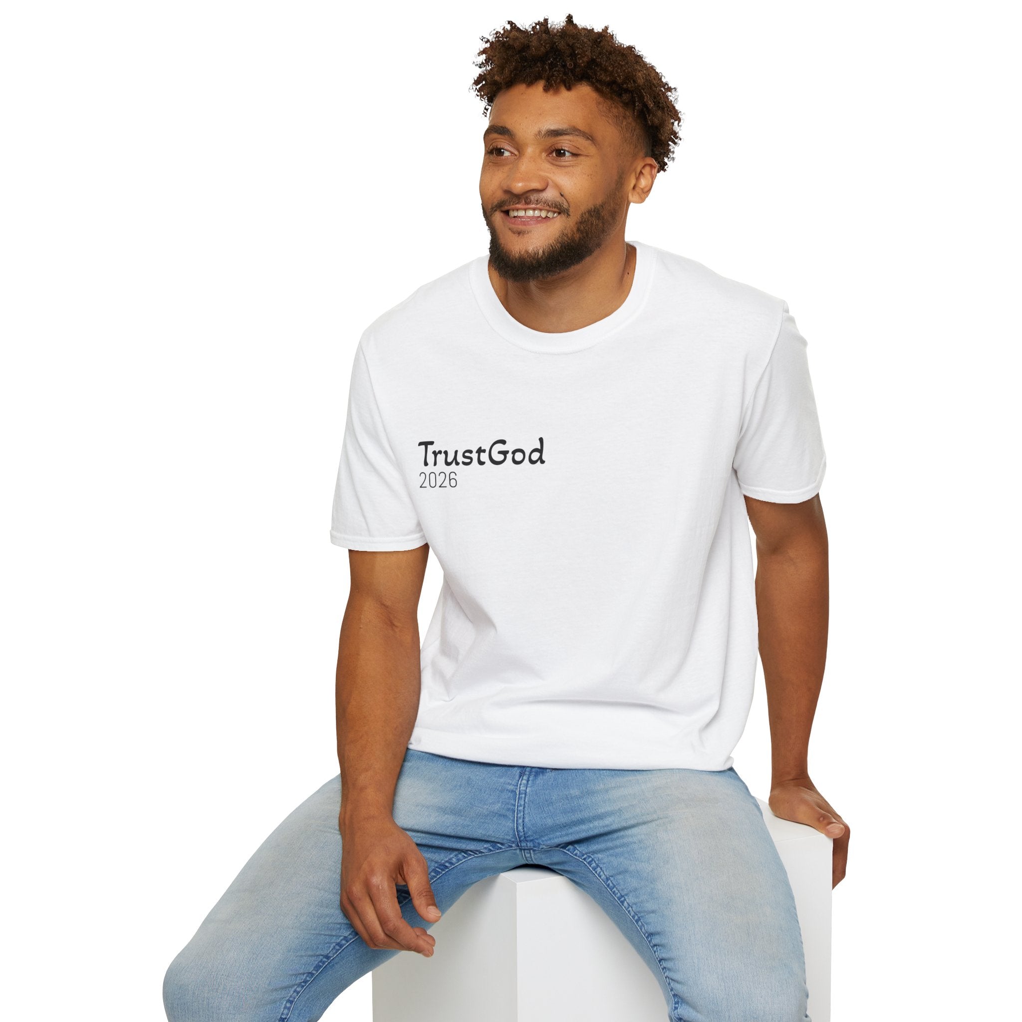 Trust God 2026 T-Shirt  "Don't Wait for the Perfect Moment" Inspirational Christian Tee