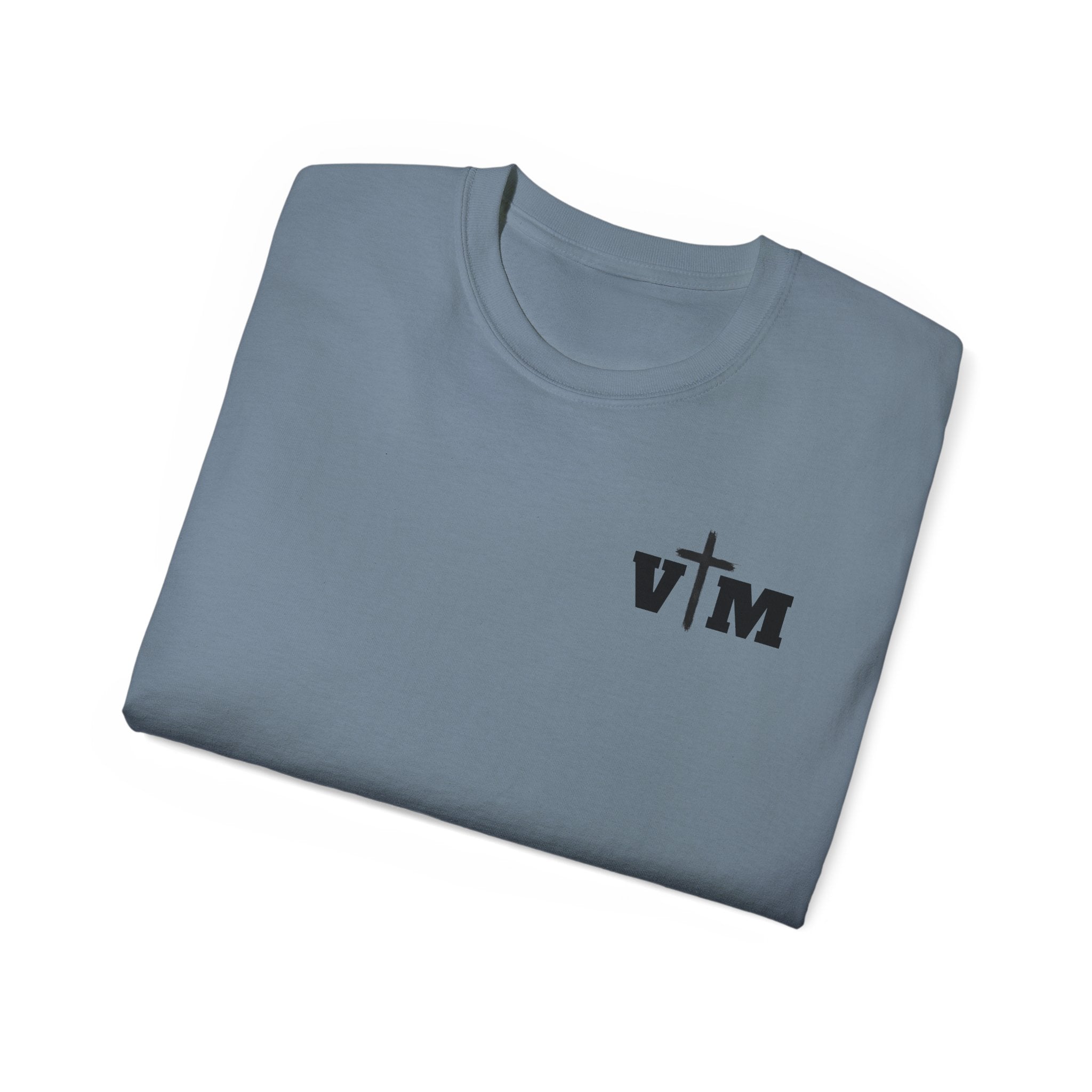 Faith Over Fear T-Shirt — Christian Cross Chest Logo Tee