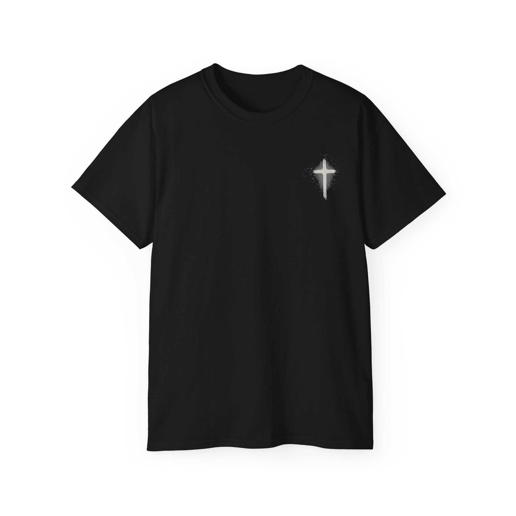Seek God T-Shirt — Christian Faith Tee with Cross & Matthew 6:33 Scripture
