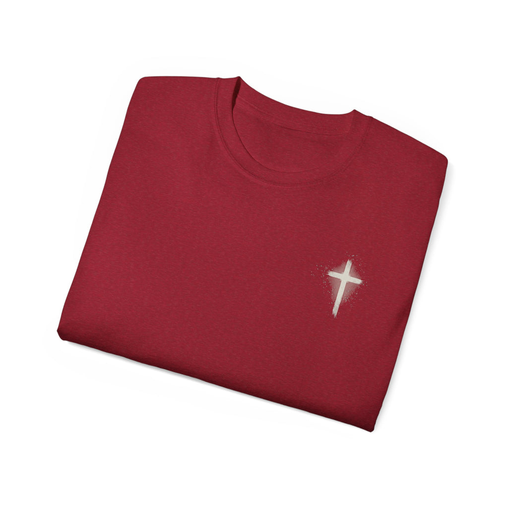 Seek God T-Shirt — Christian Faith Tee with Cross & Matthew 6:33 Scripture