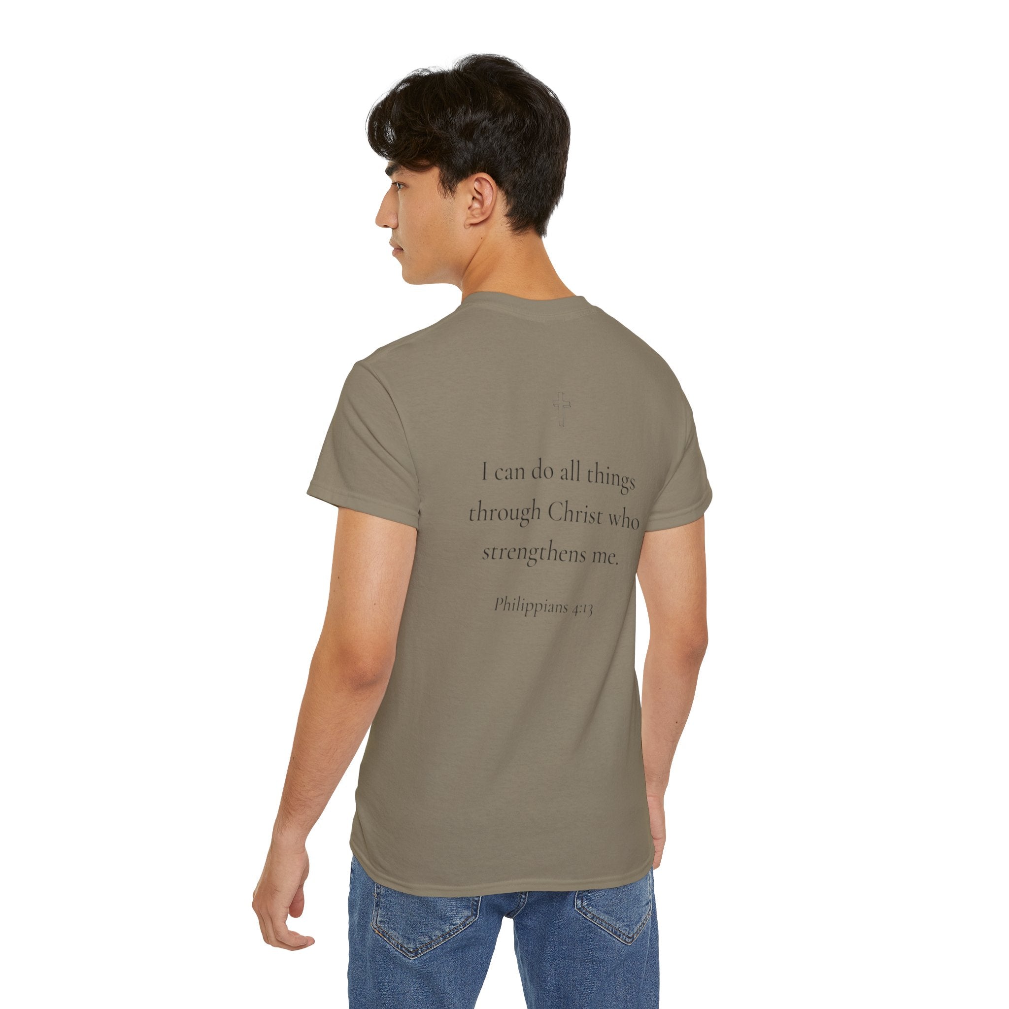 Child of God T-Shirt Philippians 4:13 Inspirational Christian Tee