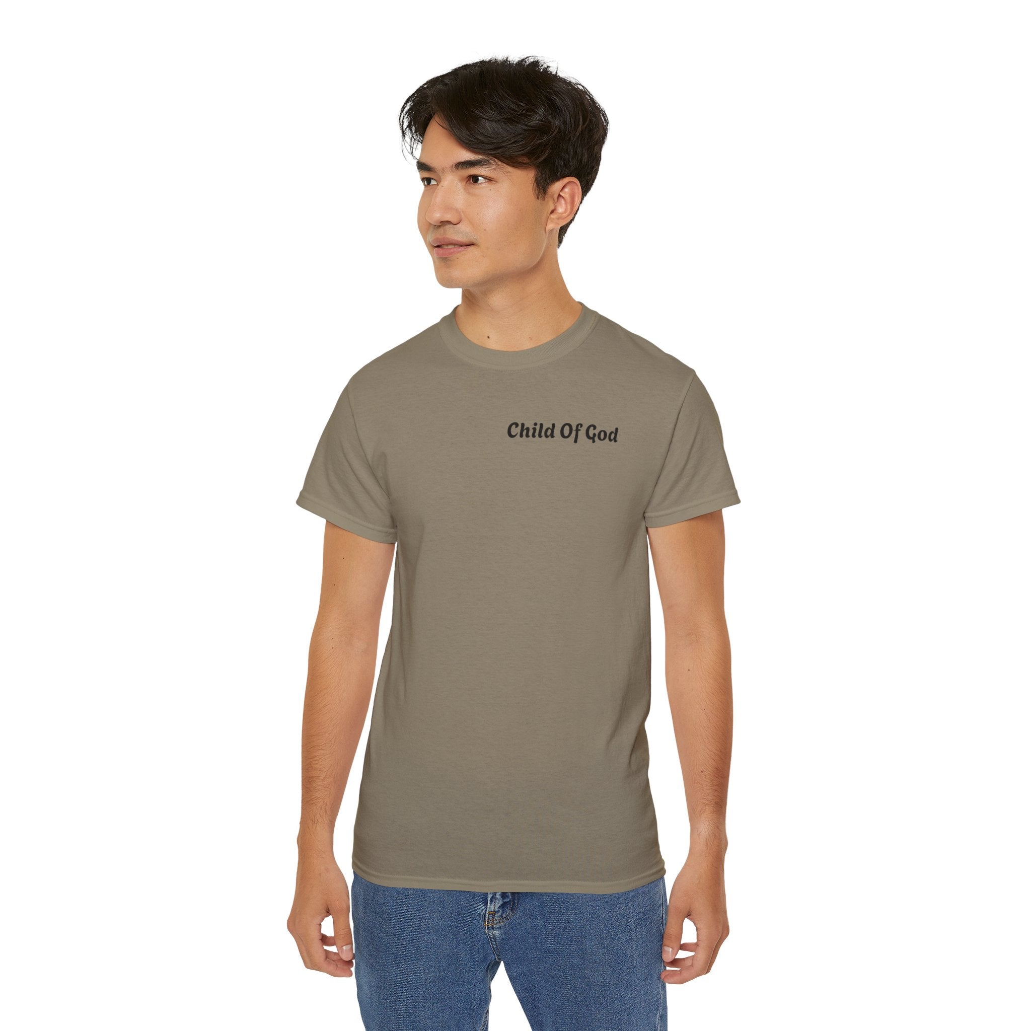 Child of God T-Shirt Philippians 4:13 Inspirational Christian Tee