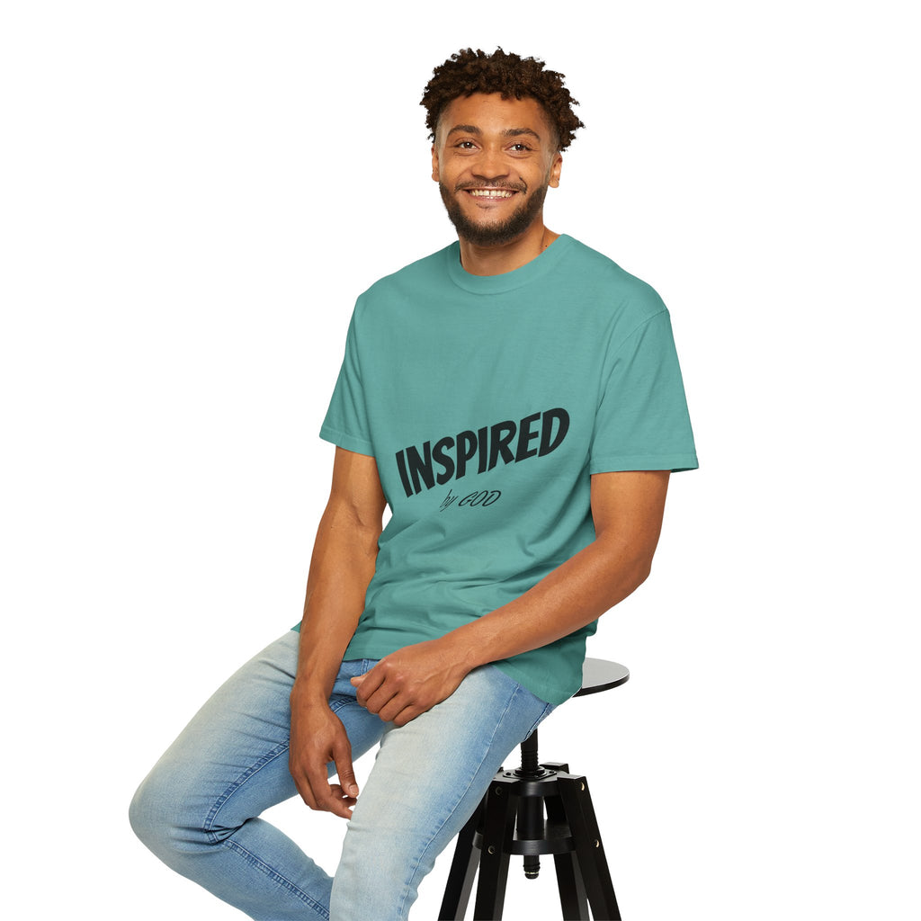 Inspired by God T-Shirt Christian Faith Graphic Tee
