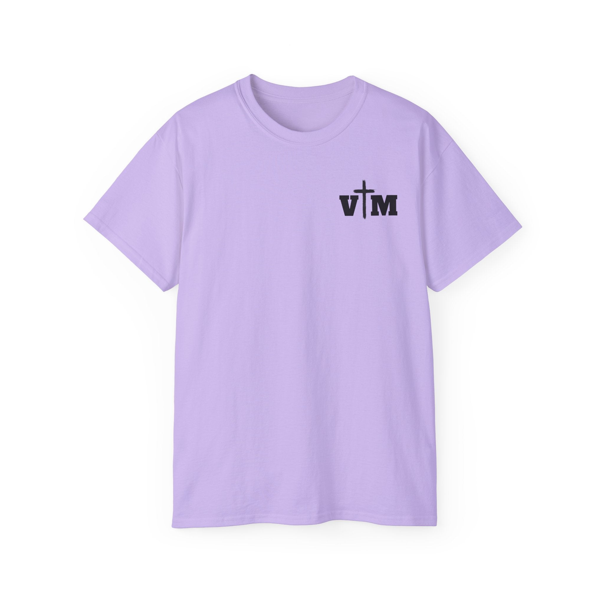 Faith Over Fear T-Shirt — Christian Cross Chest Logo Tee