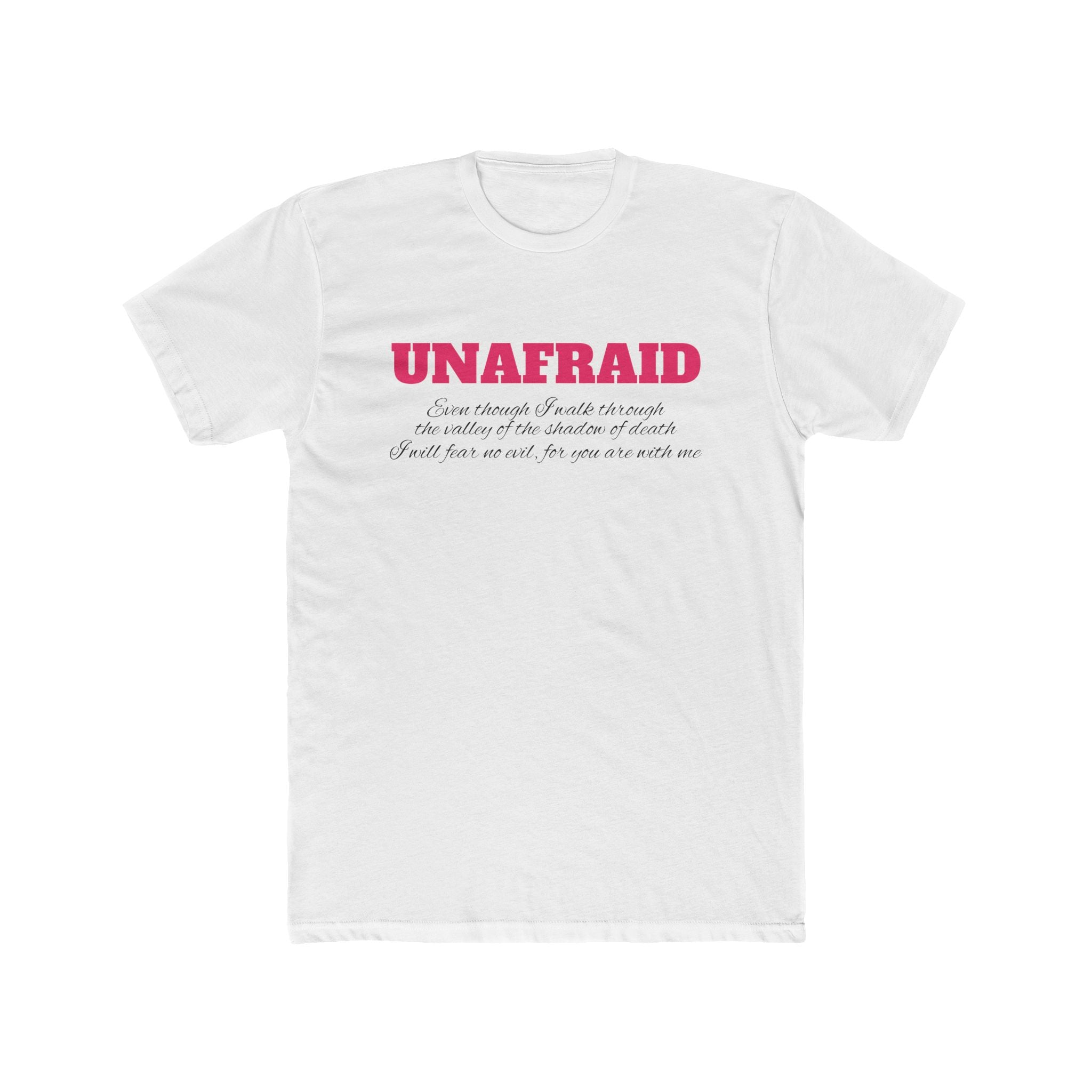 Unafraid 'No Worries God Got Me' Christian Graphic Tee