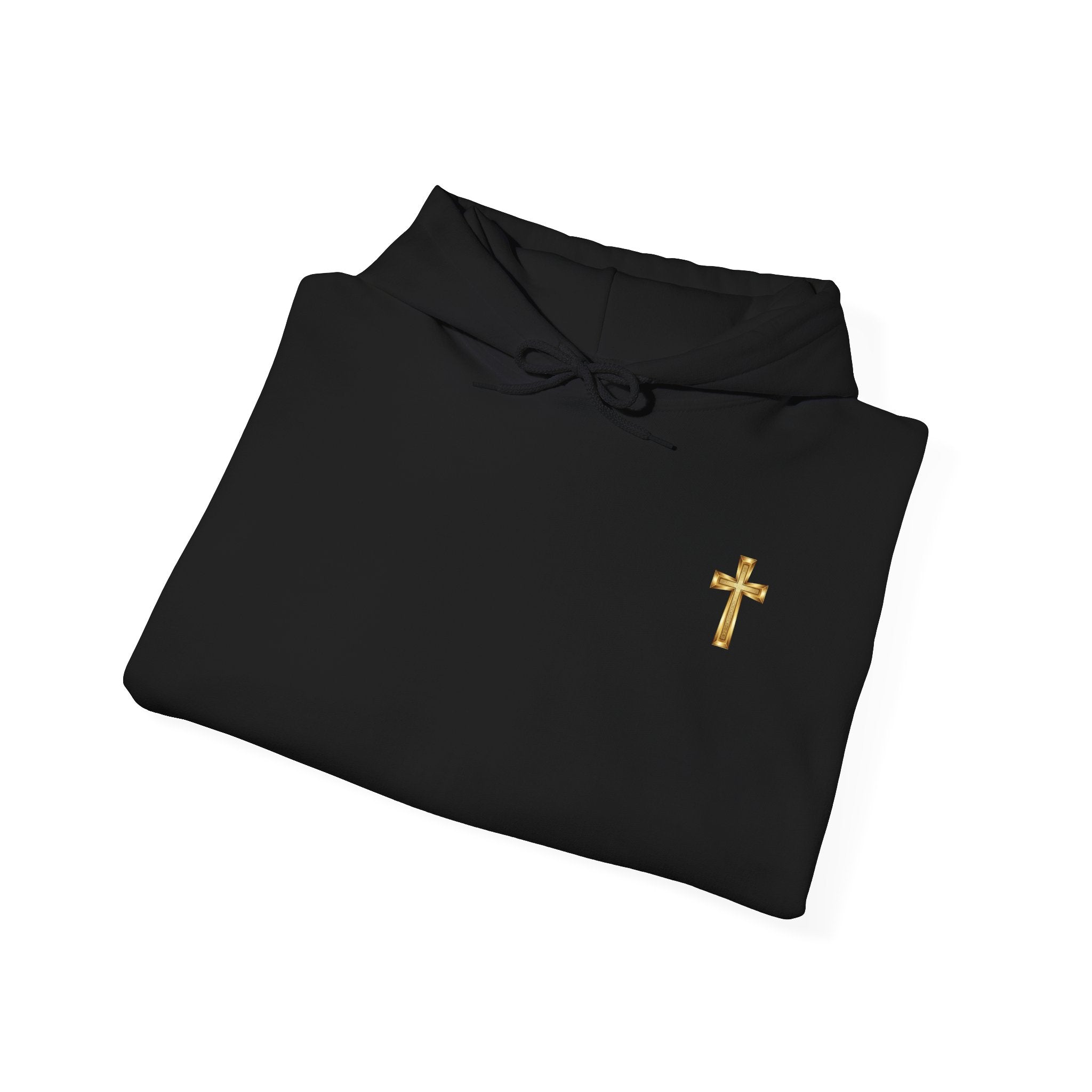 Christian Cross Hoodie "If It's Not From God I'll Wait" Inspirational Faith Sweatshirt