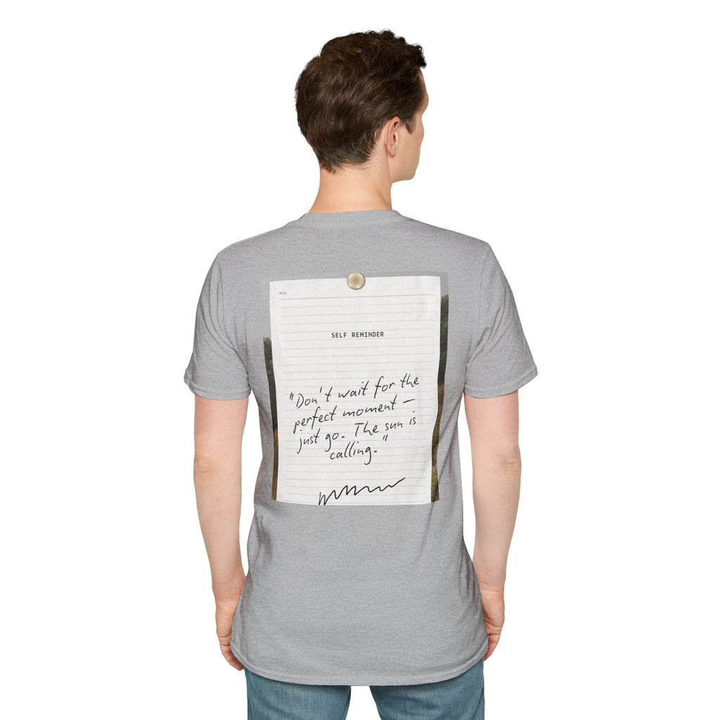 Trust God 2026 T-Shirt  "Don't Wait for the Perfect Moment" Inspirational Christian Tee
