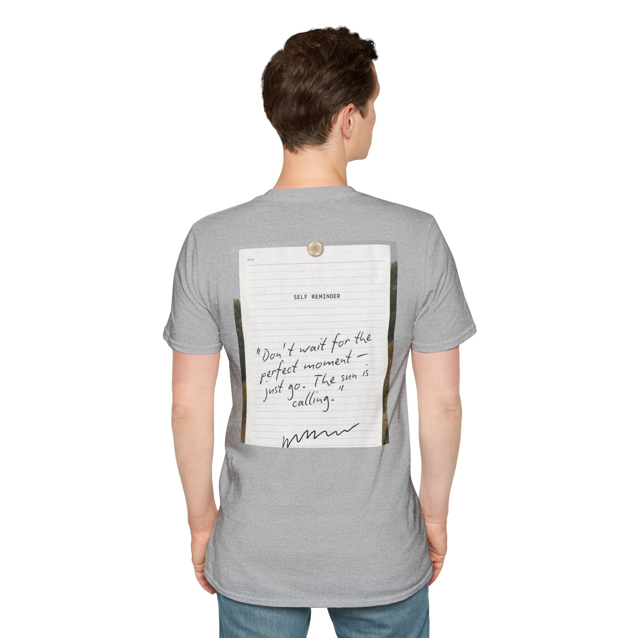 Trust God 2026 T-Shirt  "Don't Wait for the Perfect Moment" Inspirational Christian Tee