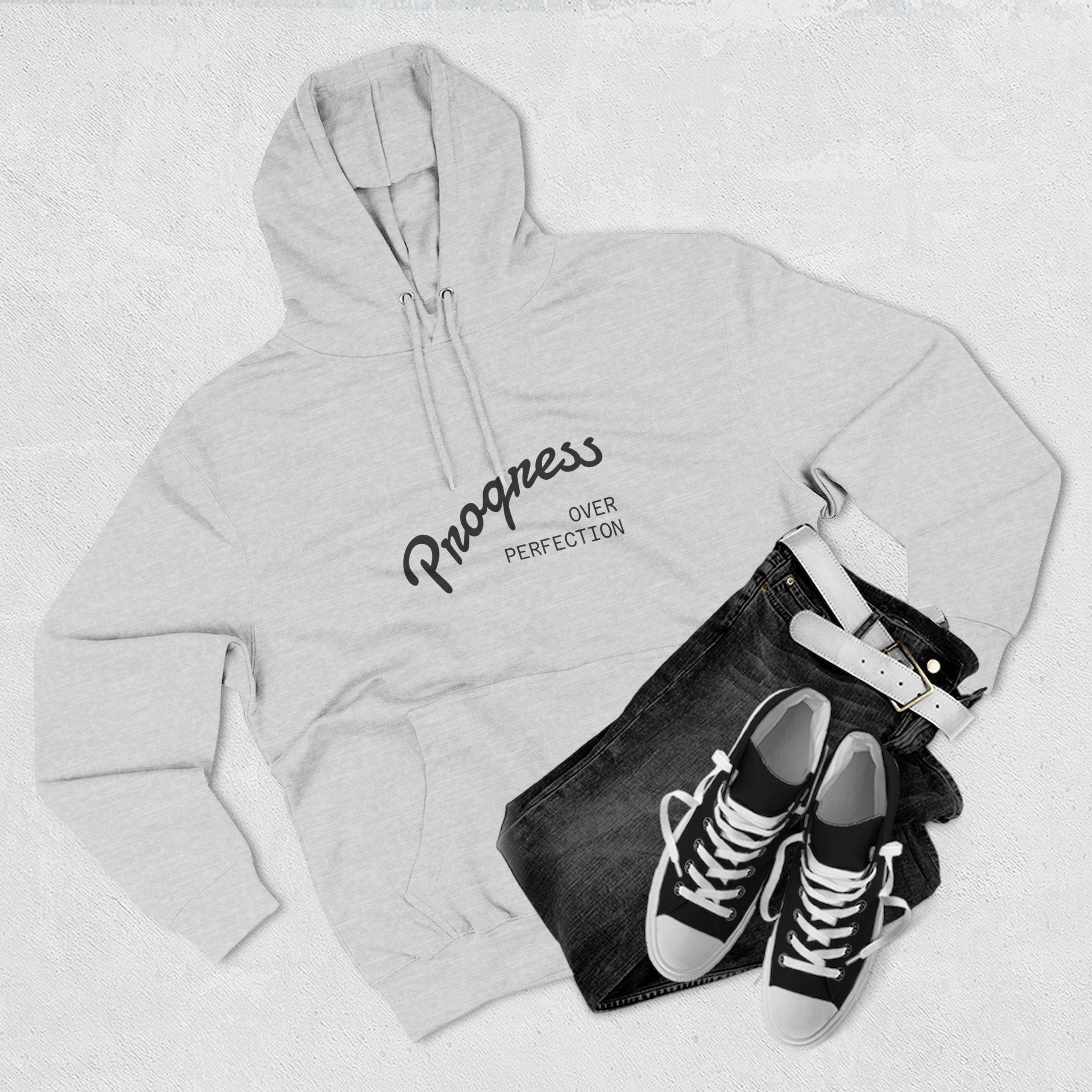 Progress Over Perfection hoodie, Bible Verse Proverbs