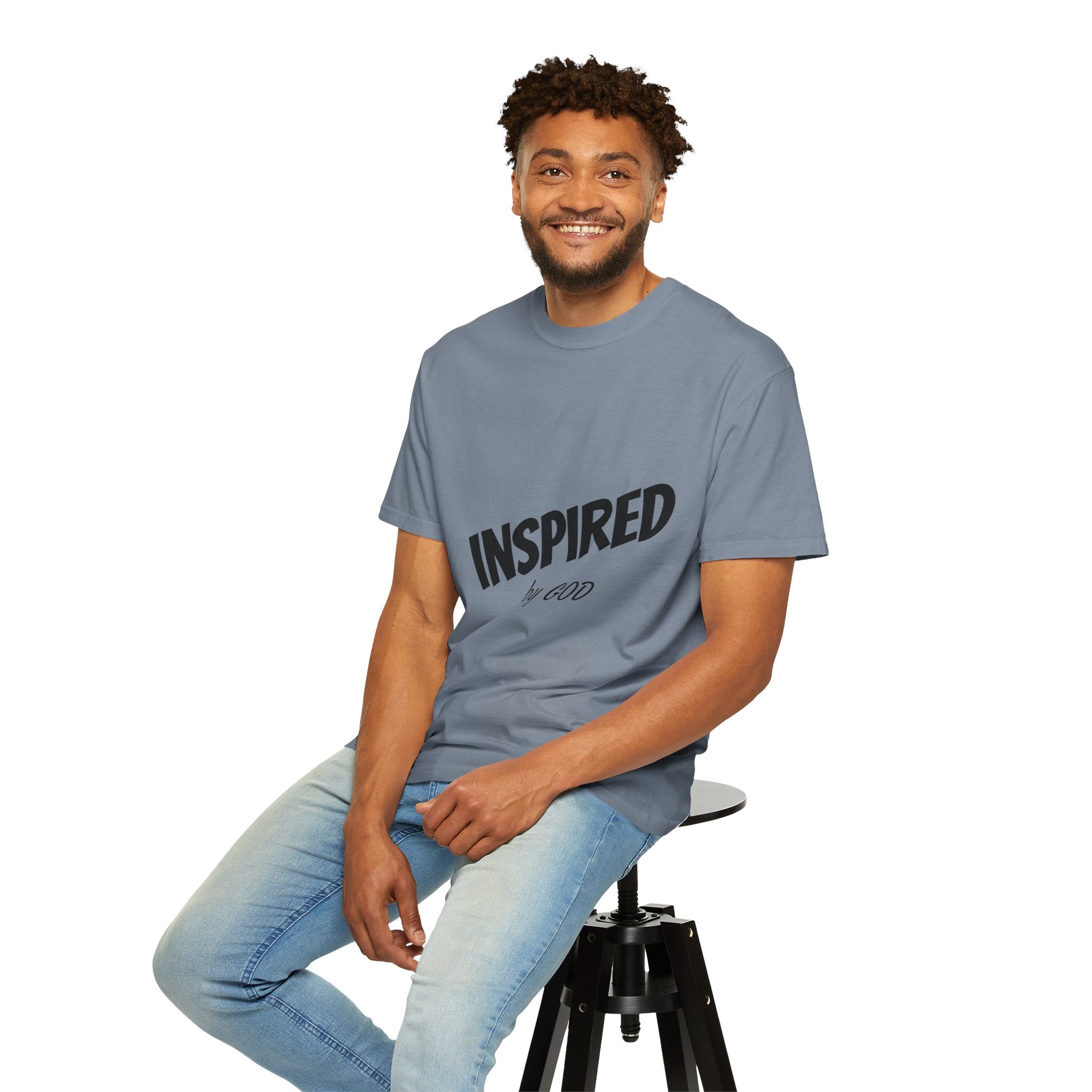 Inspired by God T-Shirt Christian Faith Graphic Tee