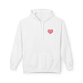 God Is Good Hoodie — Minimal Heart Graphic Christian Faith Pullover