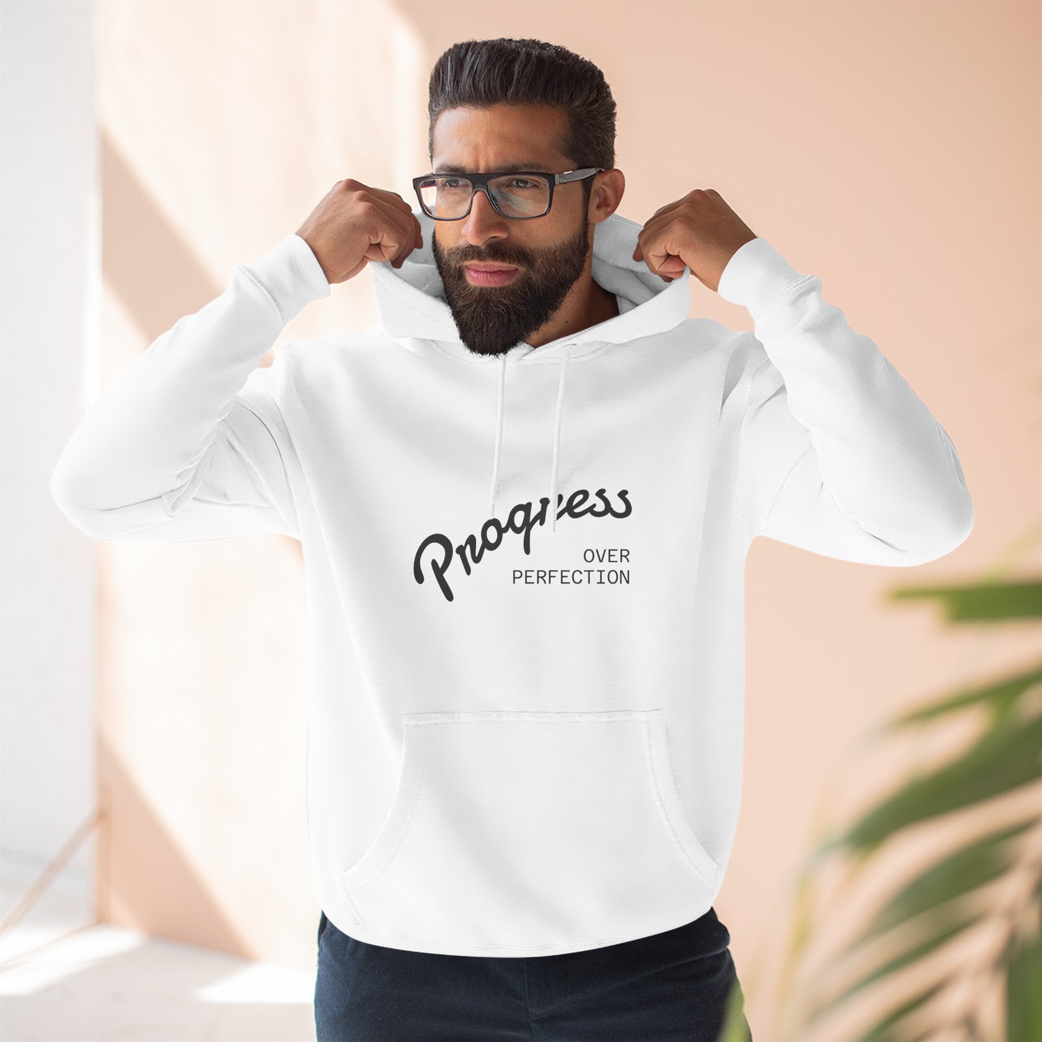 Progress Over Perfection hoodie, Bible Verse Proverbs