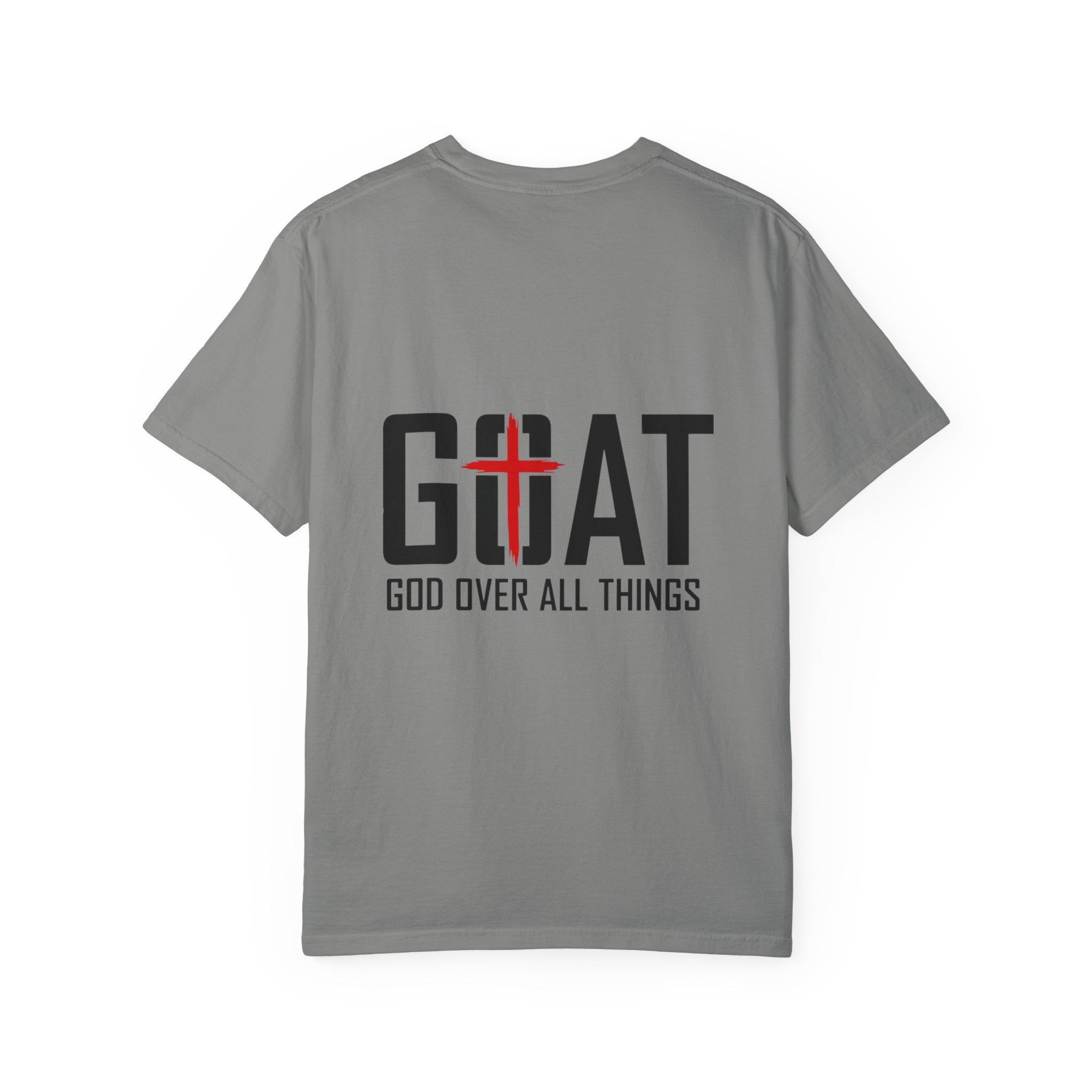 GOAT 'God Over All Things' T-Shirt — Christian Cross Faith Tee