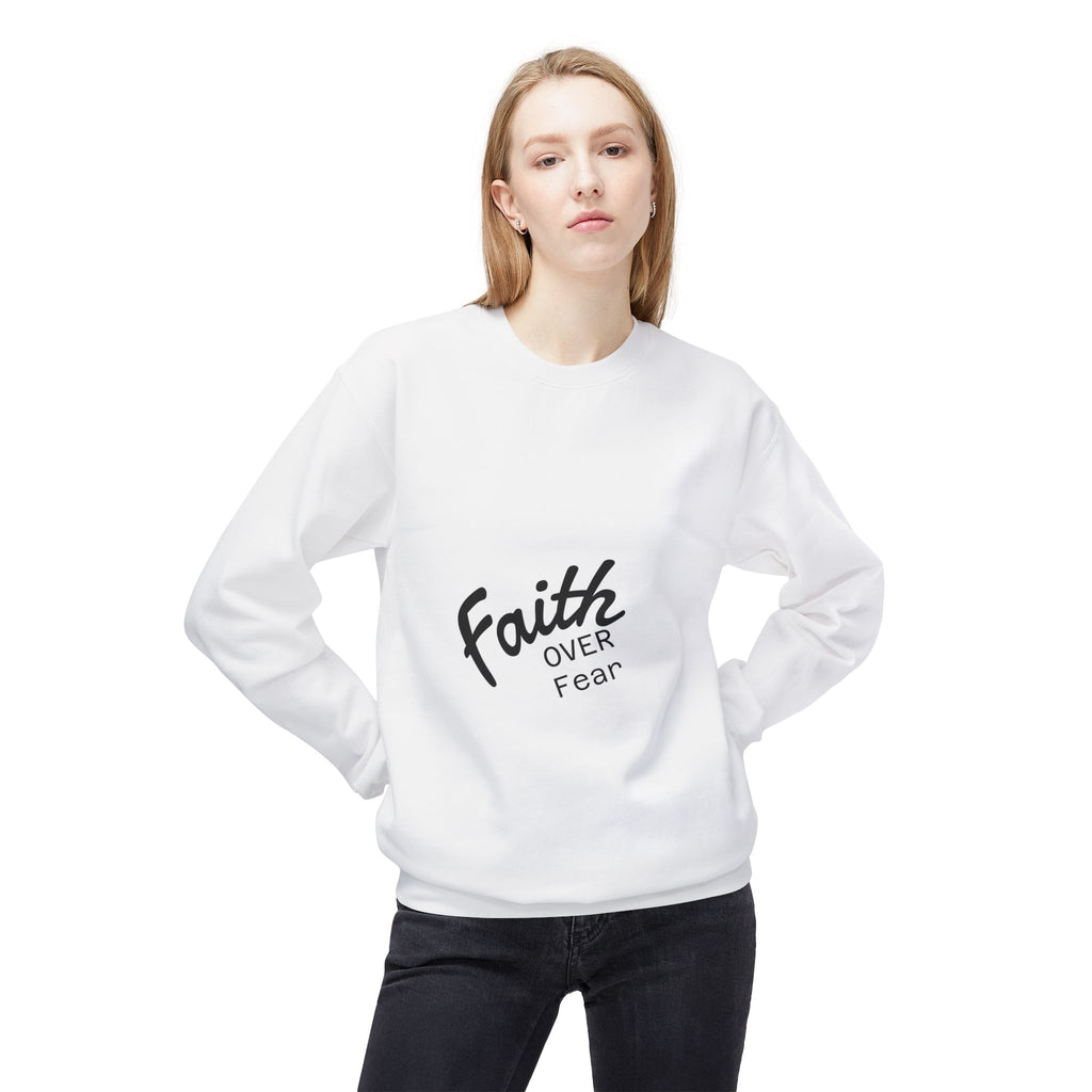 Faith Trust in God sweatshirt | Bible Verse Athletic Faith Crewneck