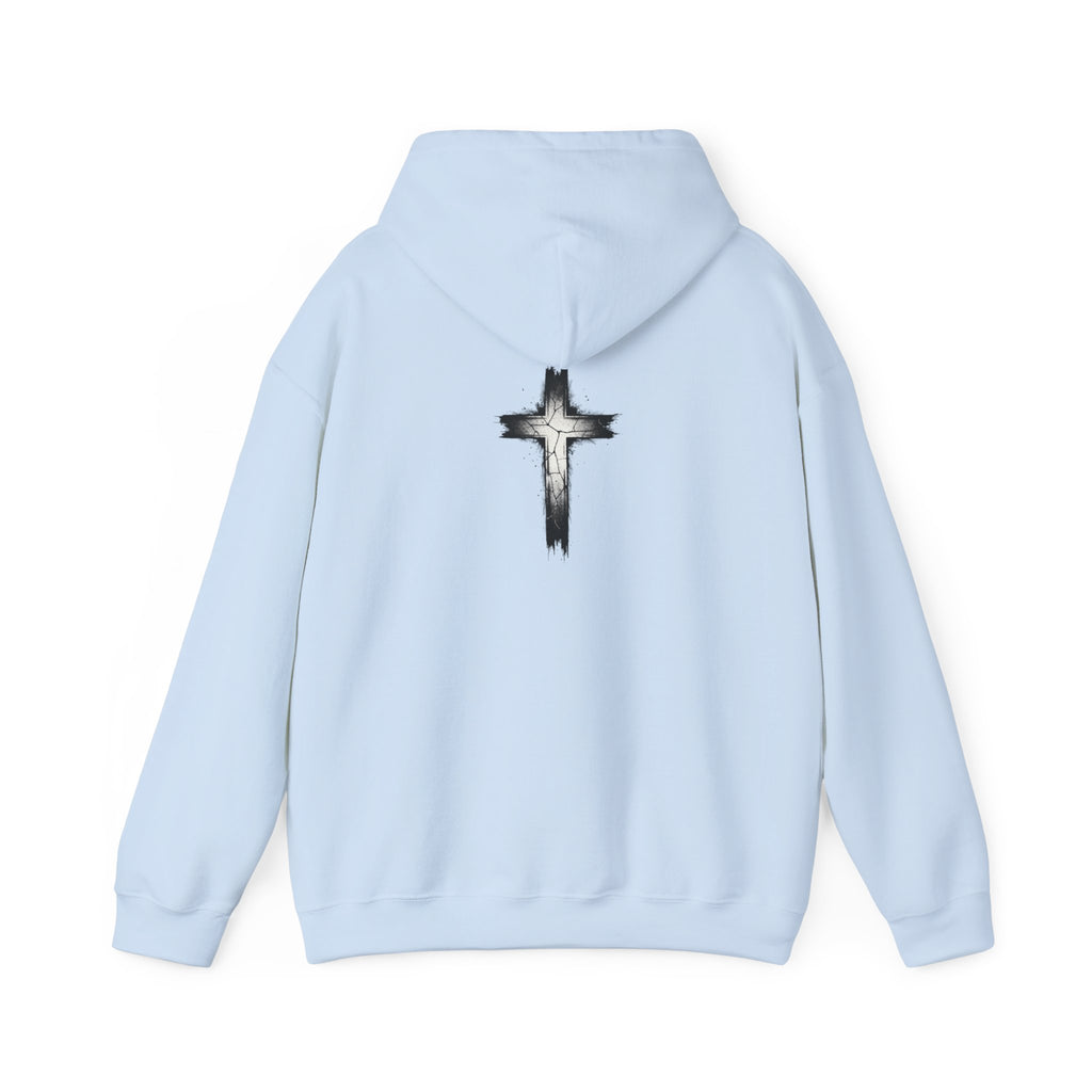 Religious Hoodie Cross Graphic with Jesus Saves
