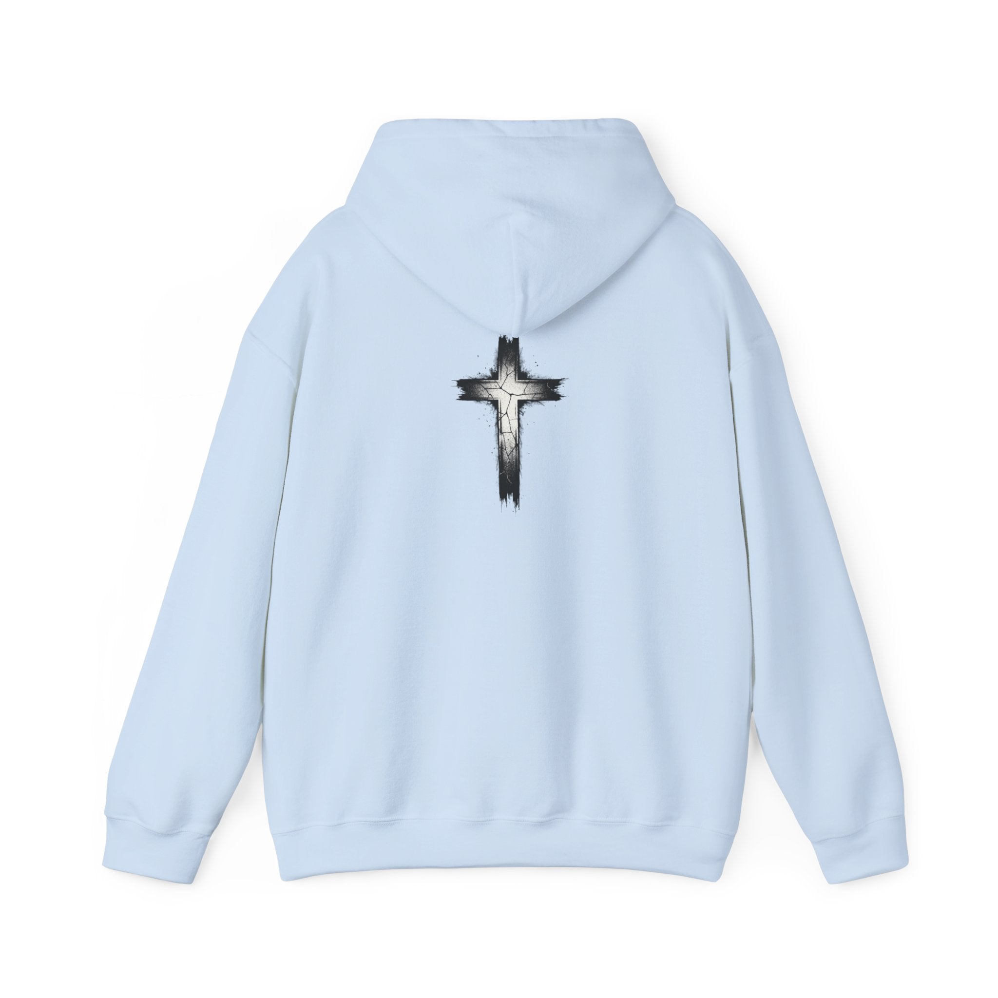 Religious Hoodie Cross Graphic with Jesus Saves