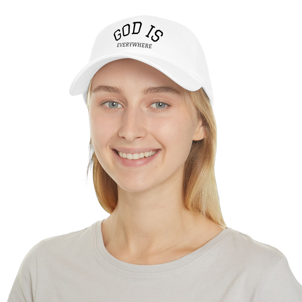 God Is Everywhere Embroidered Baseball Cap – Faith Christian Hat