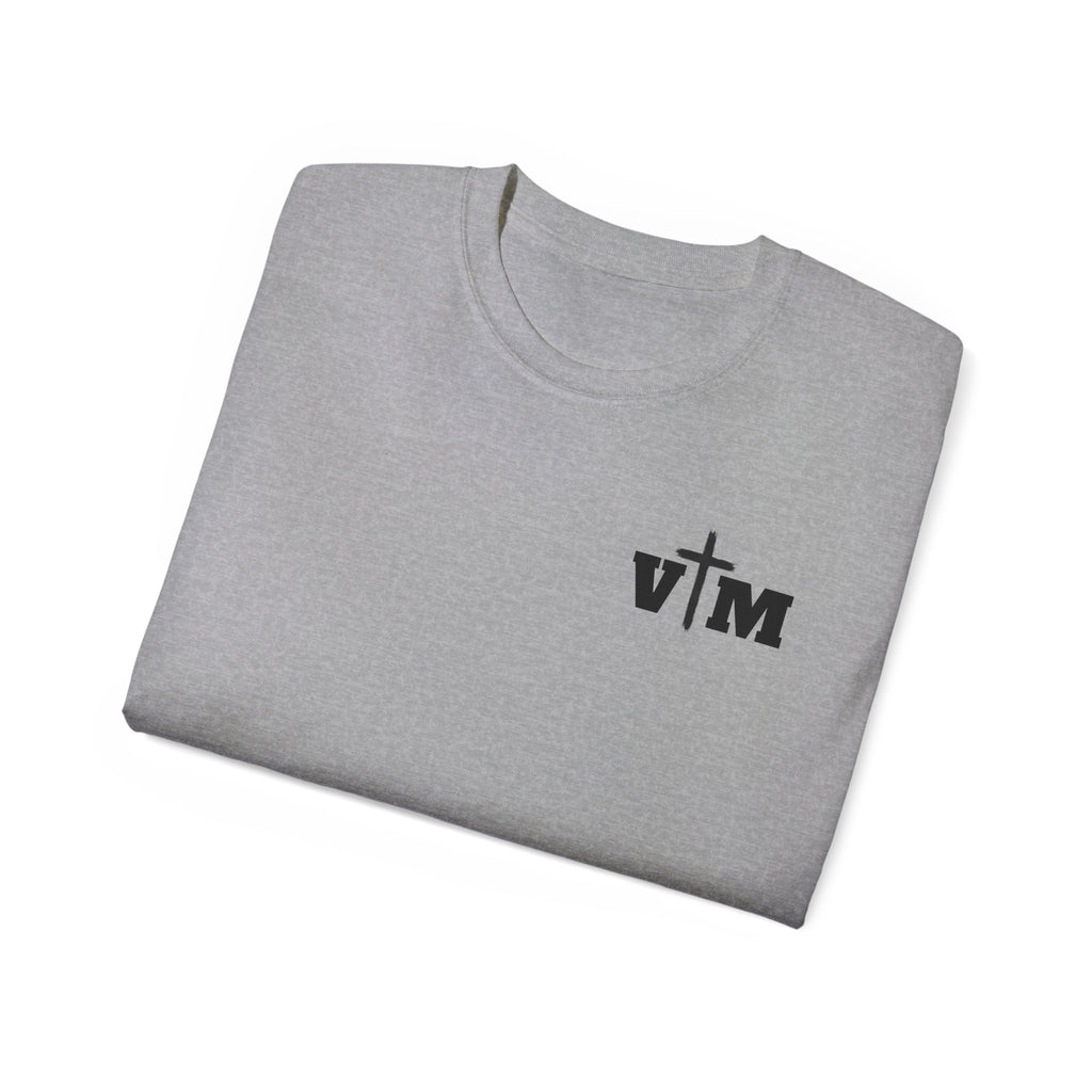 Faith Over Fear T-Shirt — Christian Cross Chest Logo Tee
