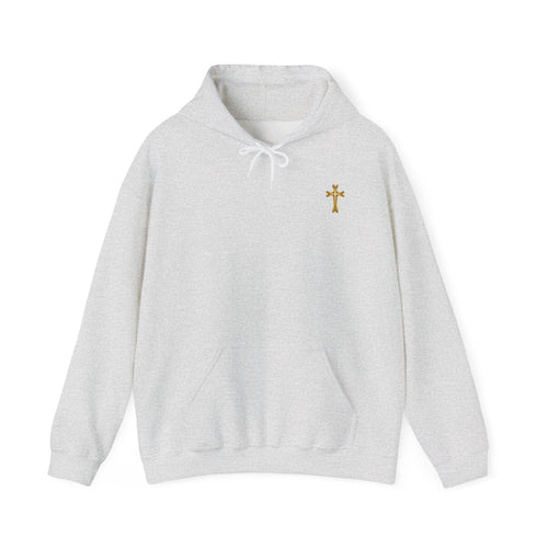 Christian Cross Hoodie "If It's Not From God I'll Wait" Inspirational Faith Sweatshirt
