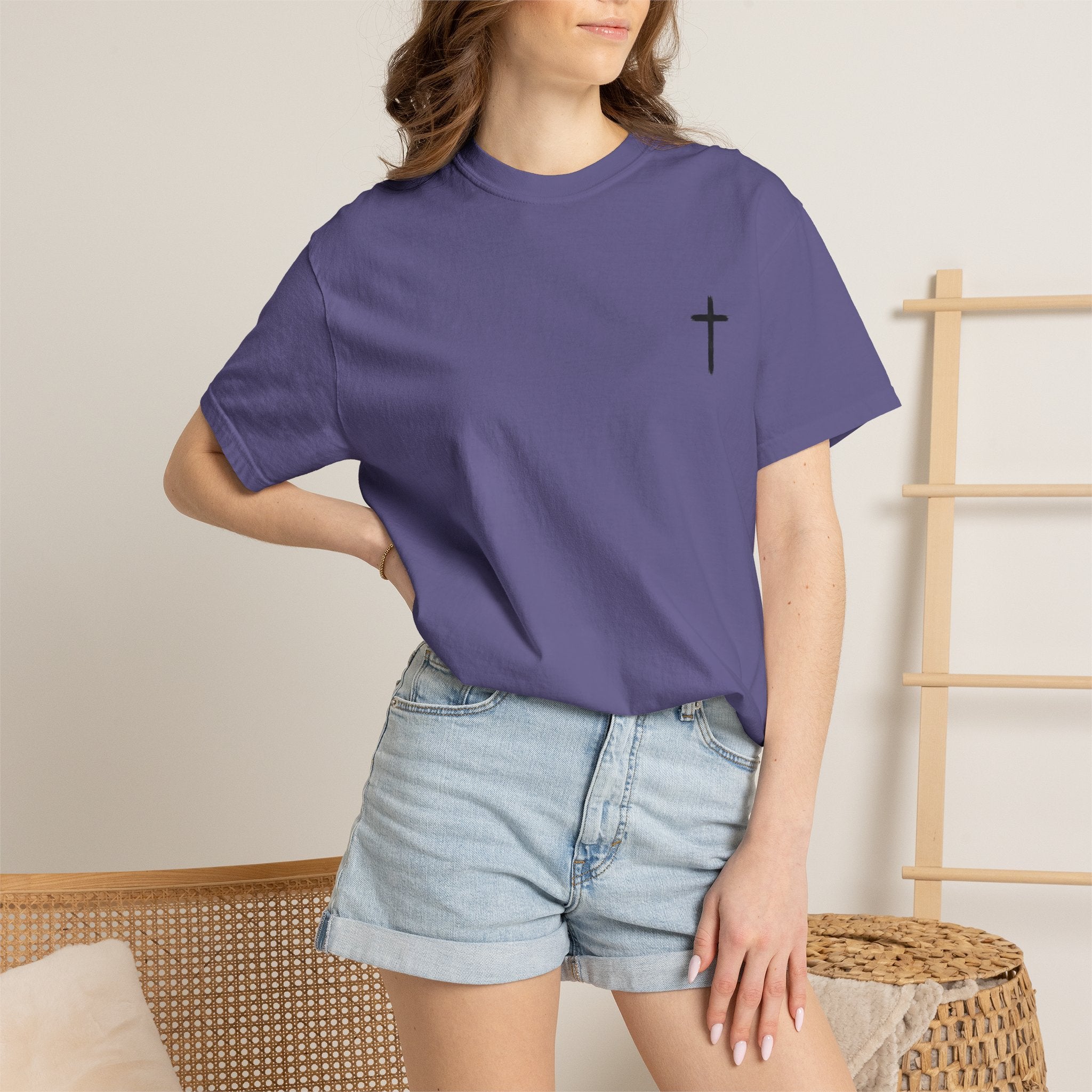GOAT 'God Over All Things' T-Shirt — Christian Cross Faith Tee