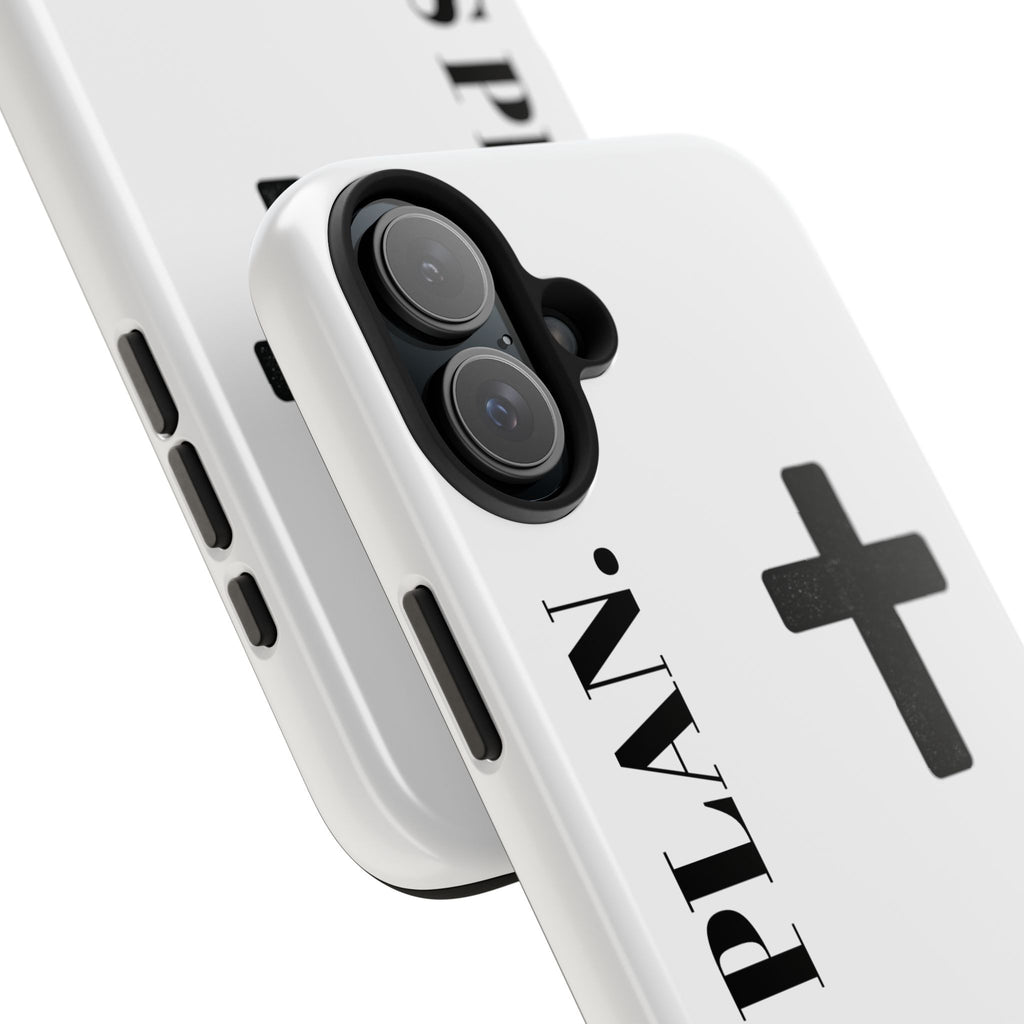 God's Plan Phone Case — Isaiah 60:22 Christian Cross Tough Phone Cover