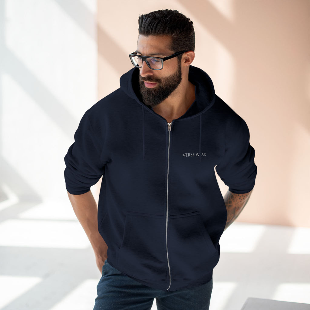 Romans 8:18 Scripture Zip Hoodie For I Consider That The Sufferings Are Momentary Religious Hoodie