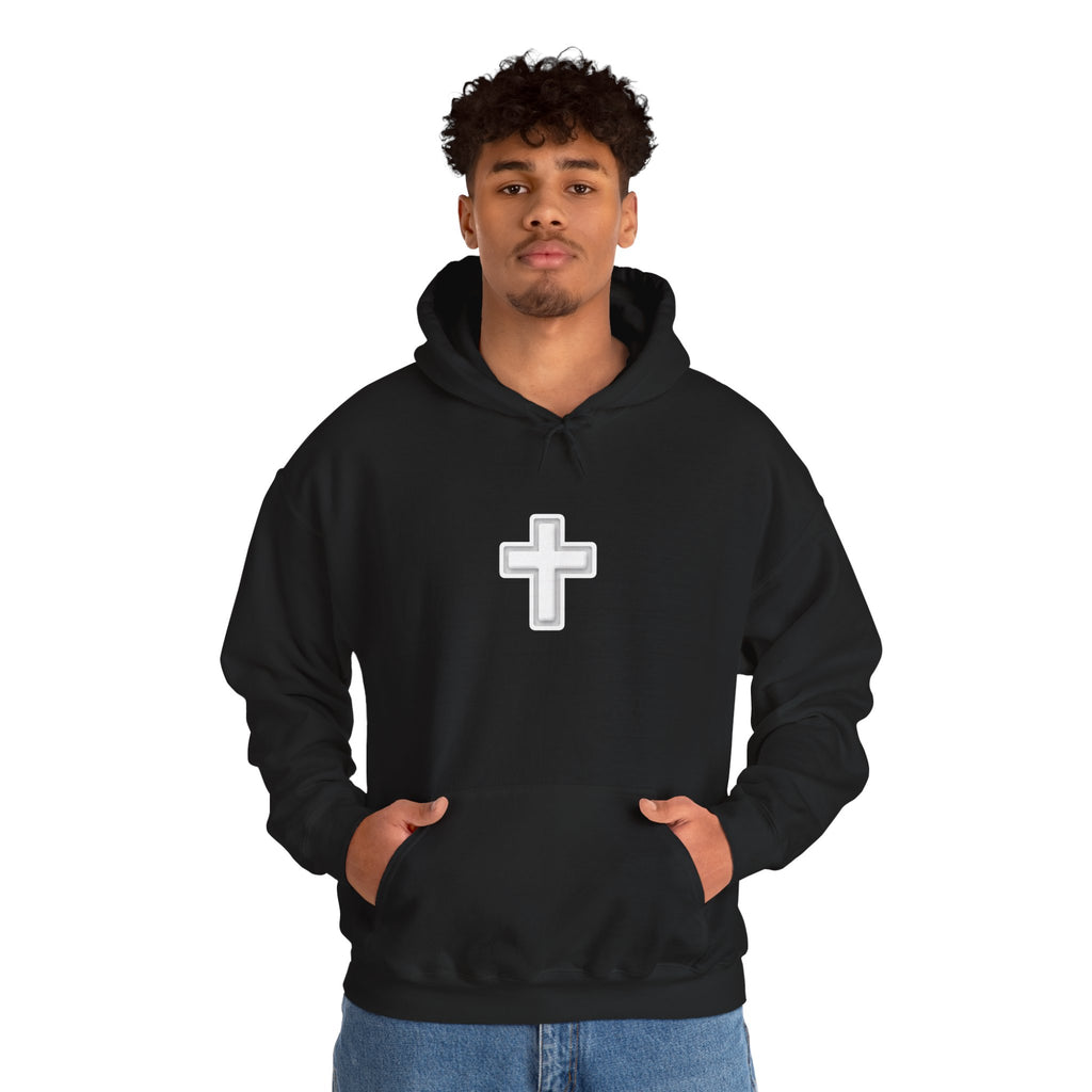 Faith Cross Hoodie "If Words Had Power Imagine A Prayer" Christian Pullover