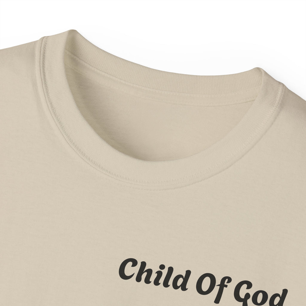 Child of God T-Shirt Philippians 4:13 Inspirational Christian Tee