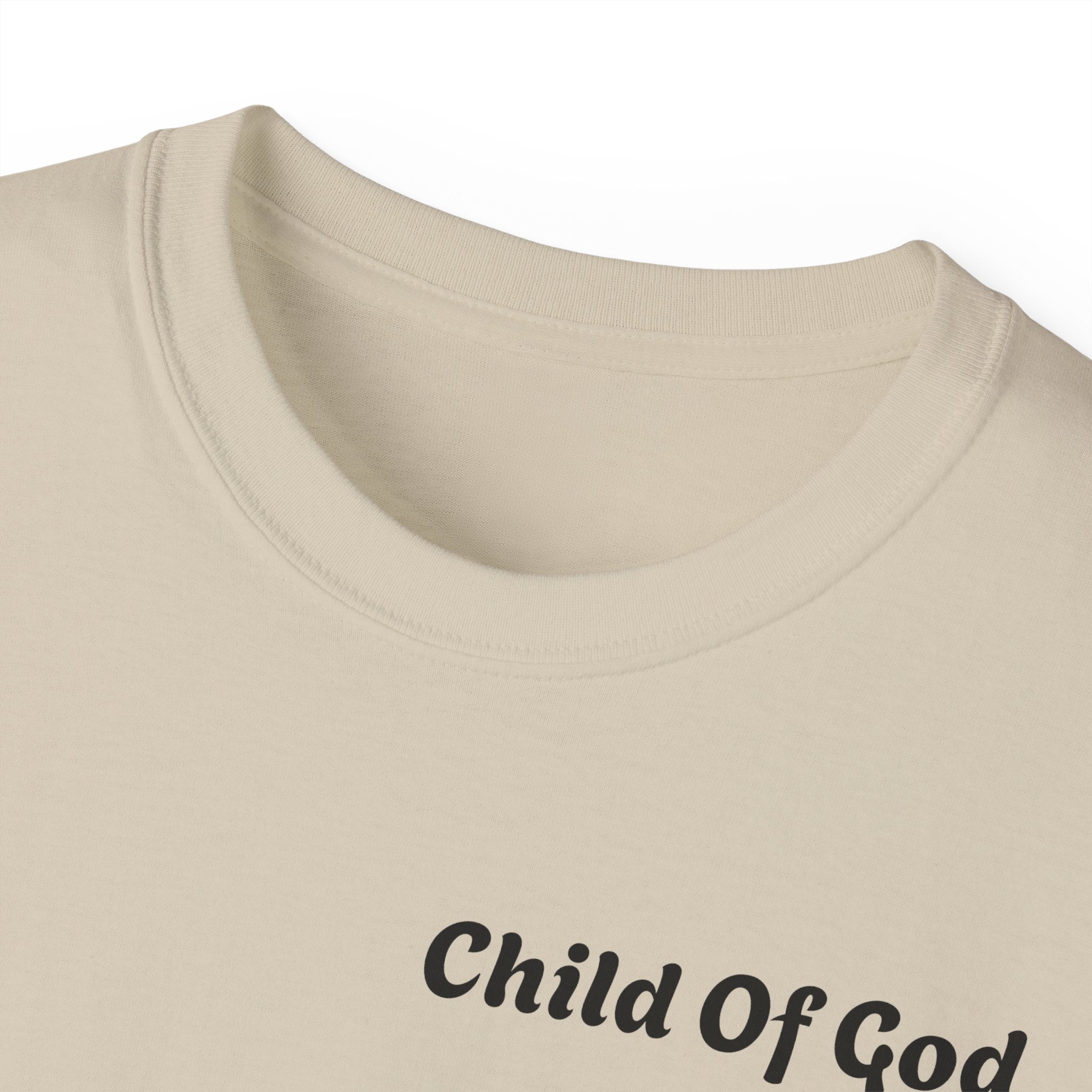 Child of God T-Shirt Philippians 4:13 Inspirational Christian Tee