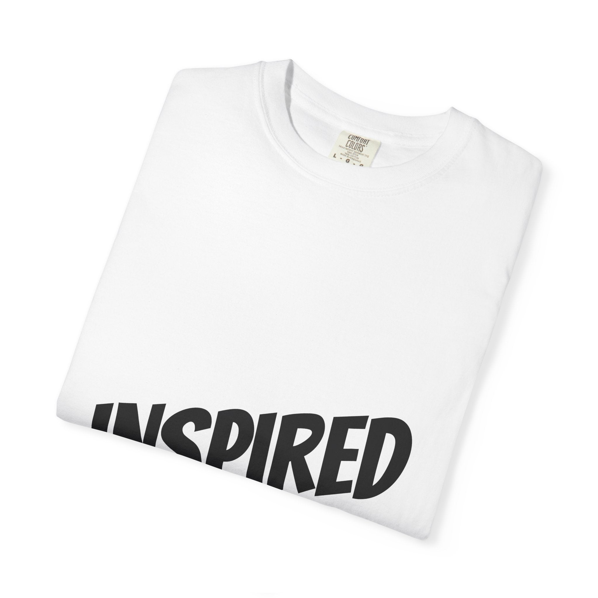 Inspired by God T-Shirt Christian Faith Graphic Tee