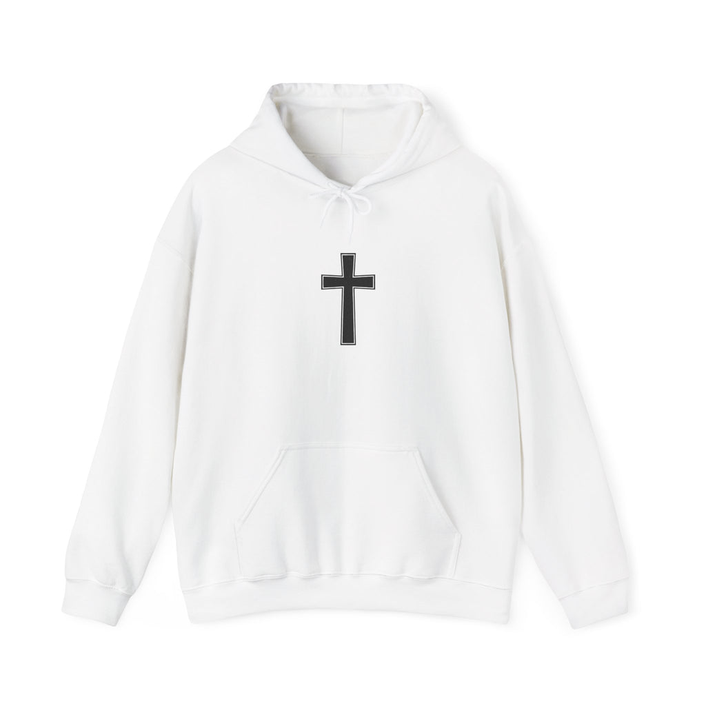 Faith Cross Hoodie "If Words Had Power Imagine A Prayer" Christian Pullover