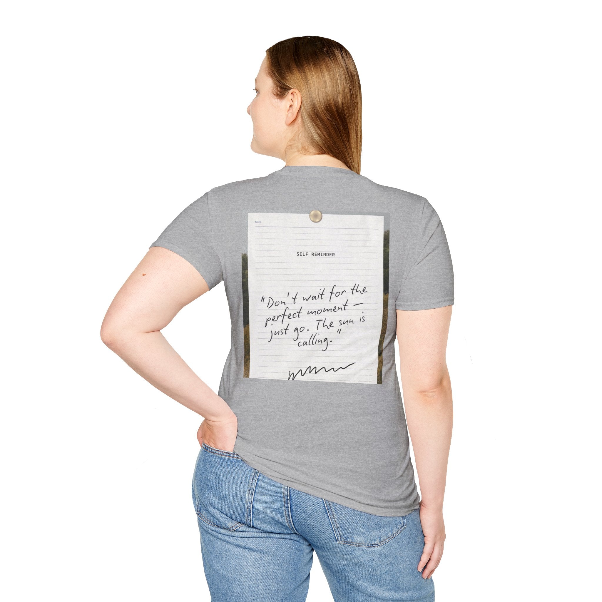 Trust God 2026 T-Shirt  "Don't Wait for the Perfect Moment" Inspirational Christian Tee