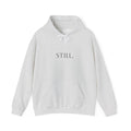 Hoodie "Be Still and Know" Psalm 46:10 Minimal Faith Hoodie