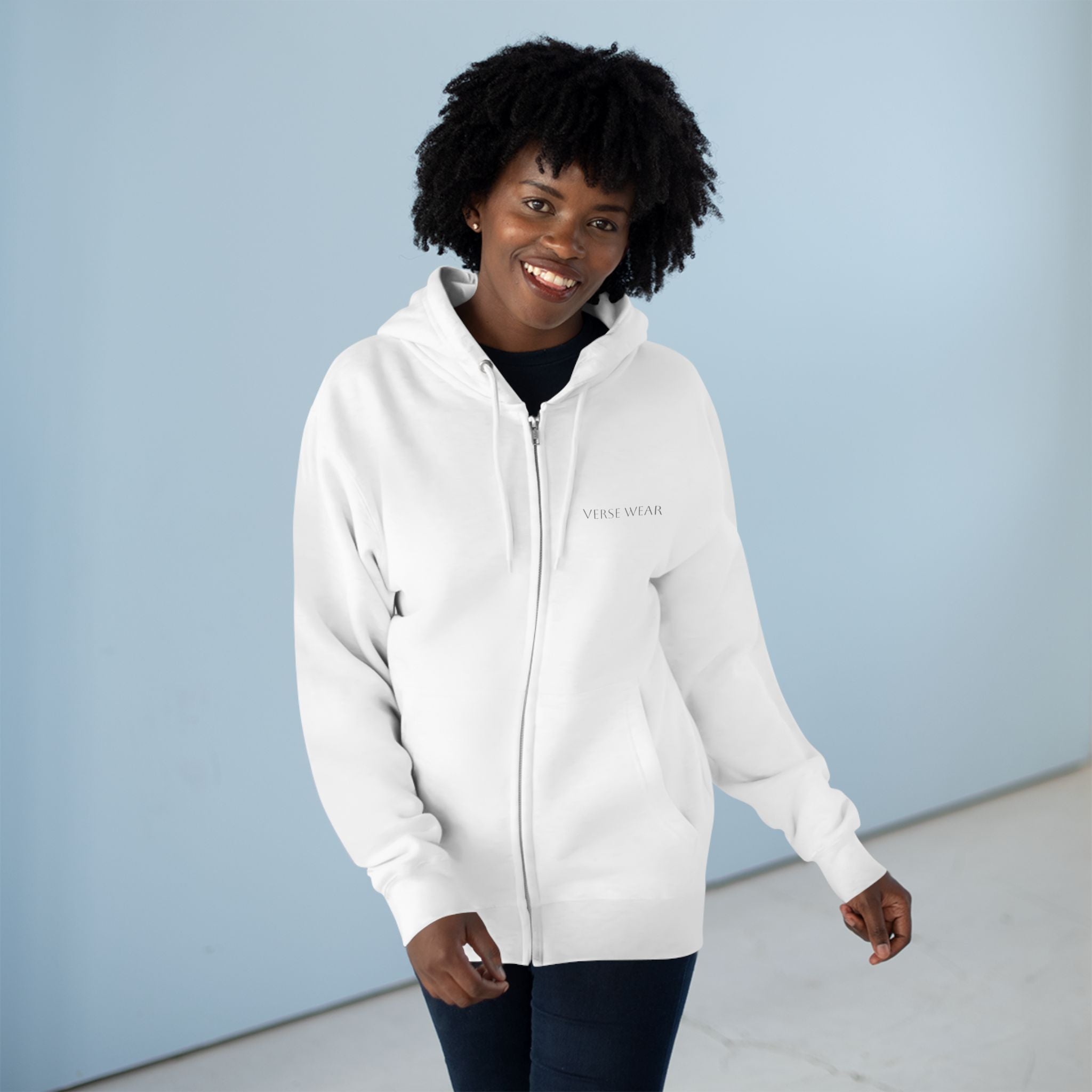 Romans 8:18 Scripture Zip Hoodie For I Consider That The Sufferings Are Momentary Religious Hoodie