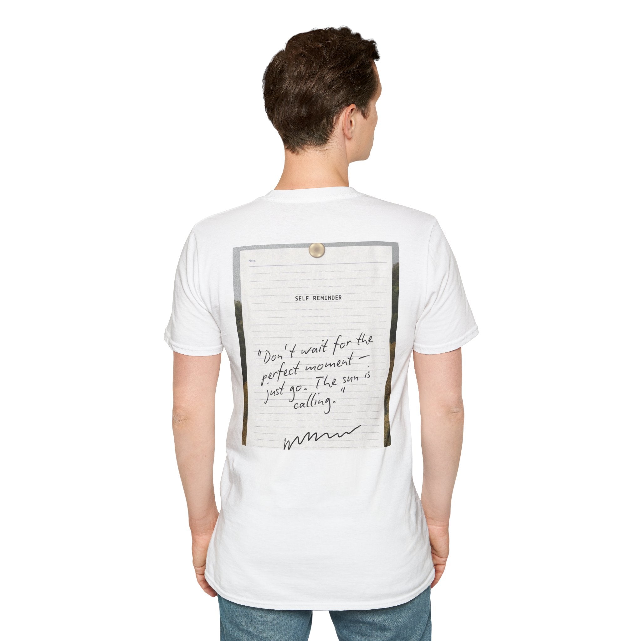 Trust God 2026 T-Shirt  "Don't Wait for the Perfect Moment" Inspirational Christian Tee