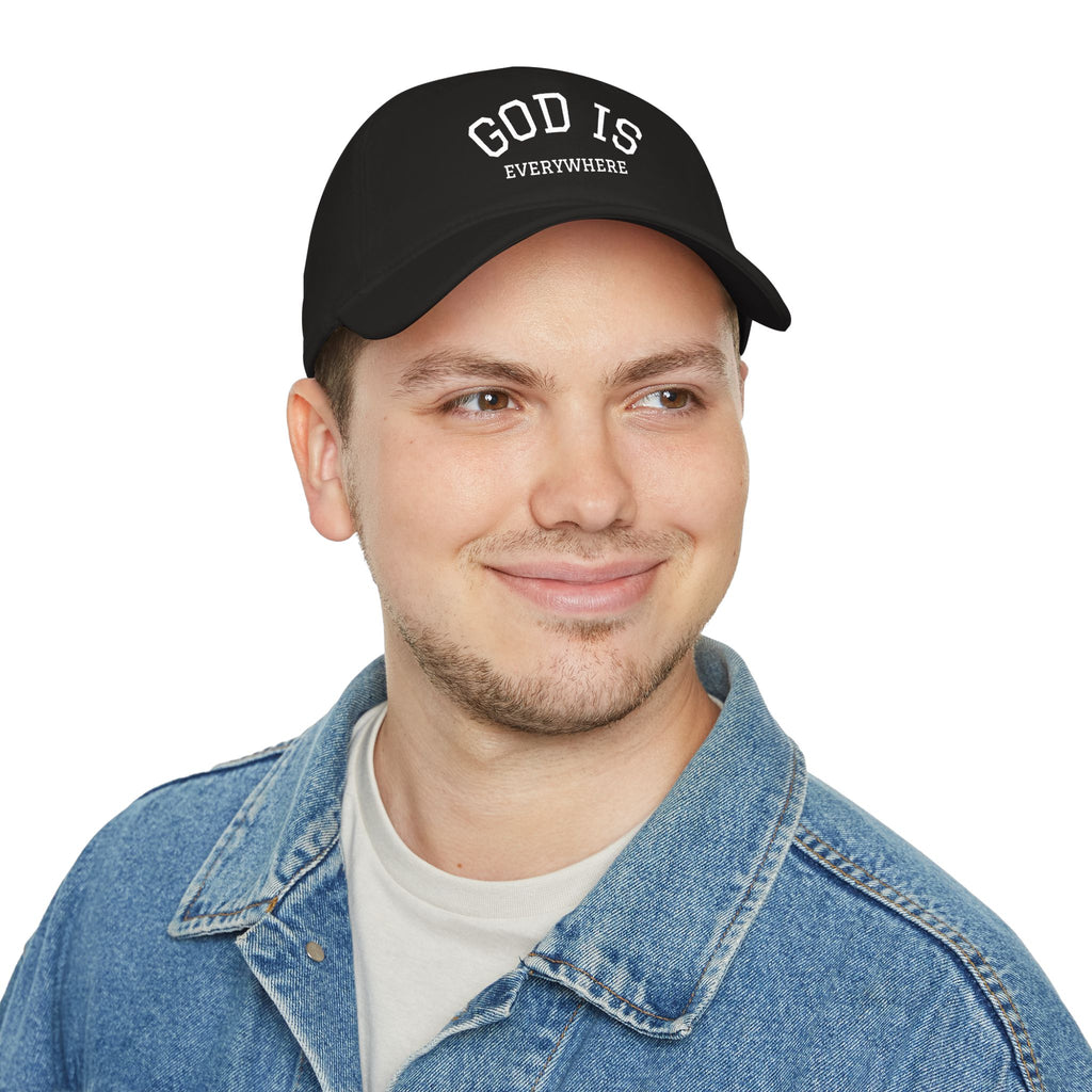 God Is Everywhere Embroidered Baseball Cap – Faith Christian Hat