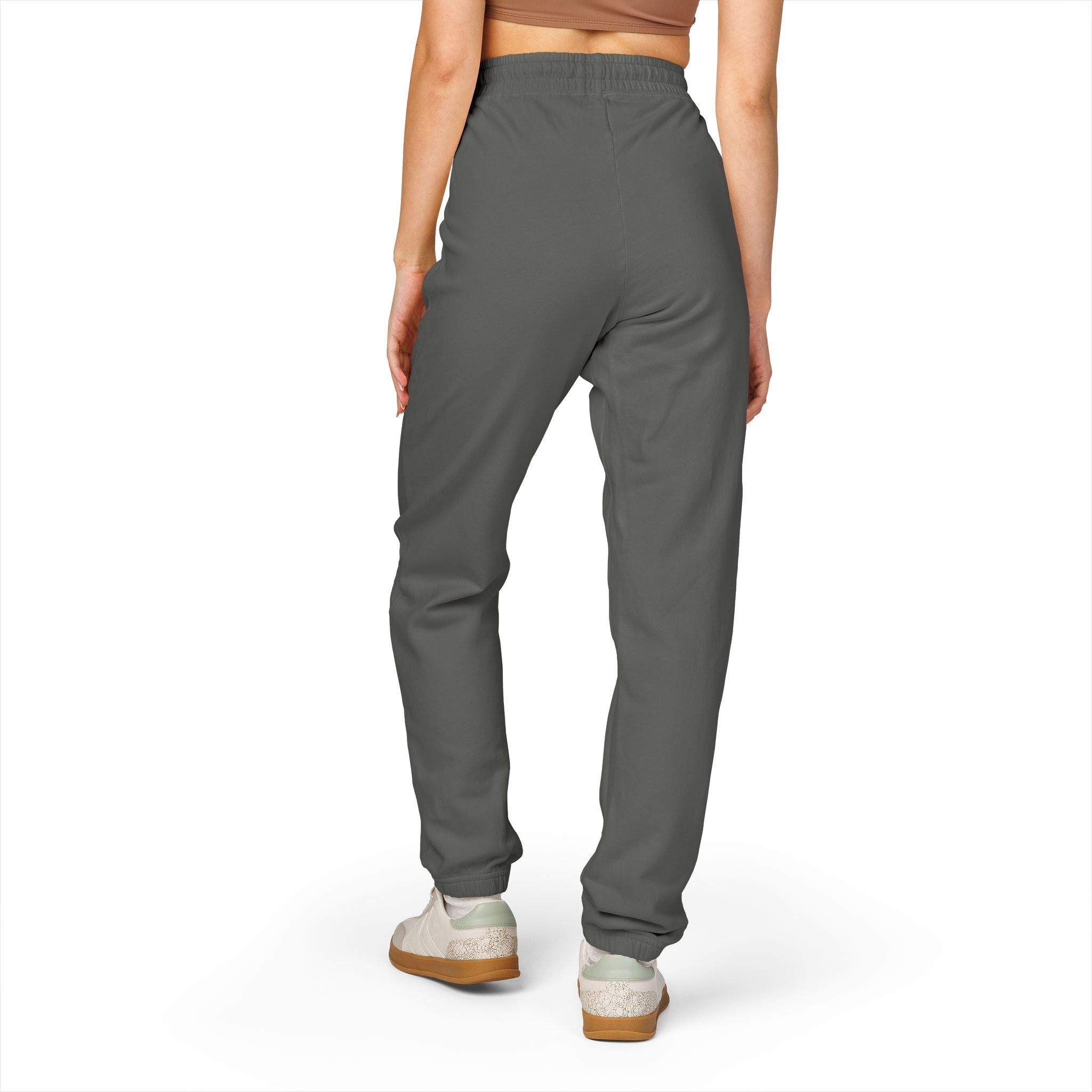 Sweatpants — God’s Still Working on Me Vintage Patch Joggers