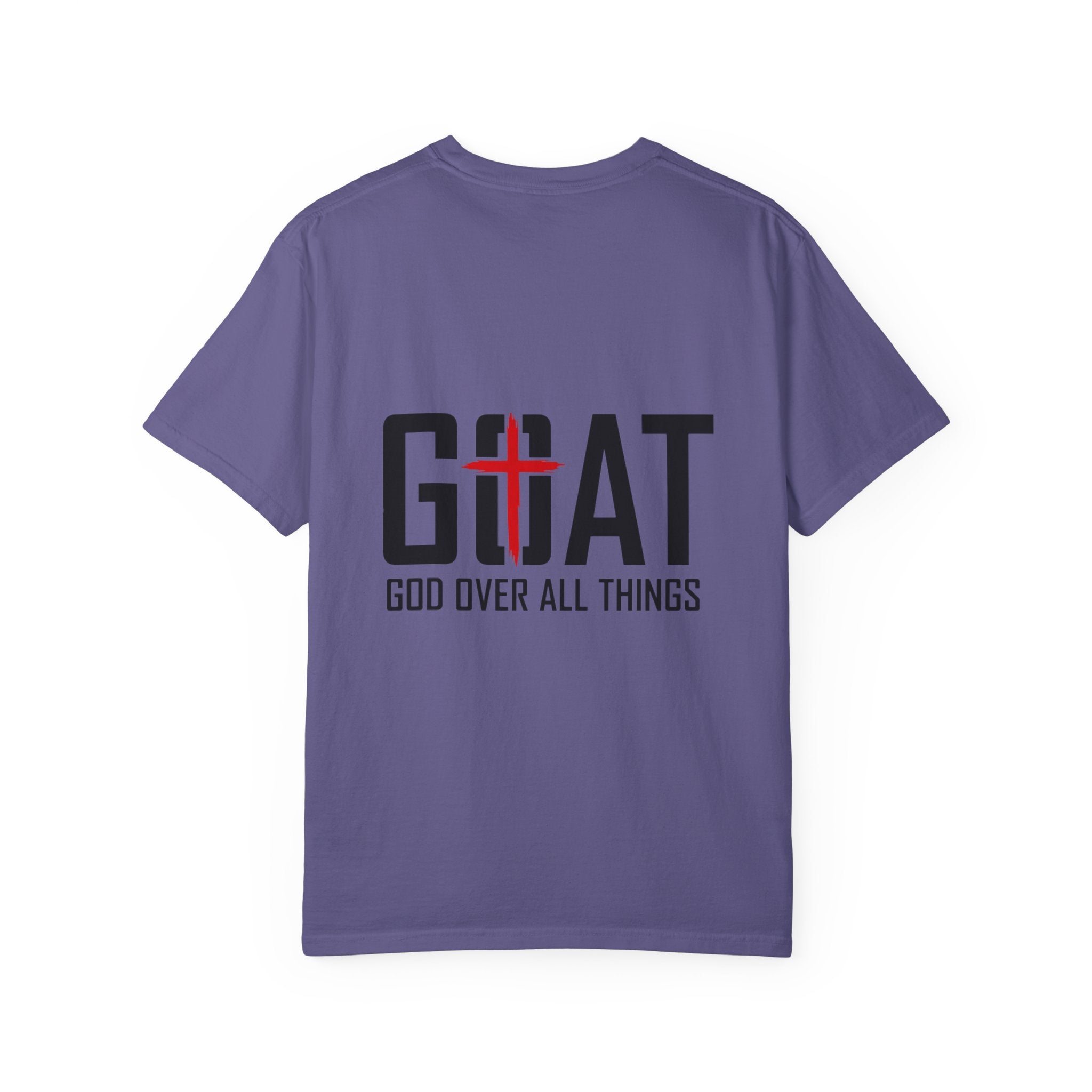 GOAT 'God Over All Things' T-Shirt — Christian Cross Faith Tee