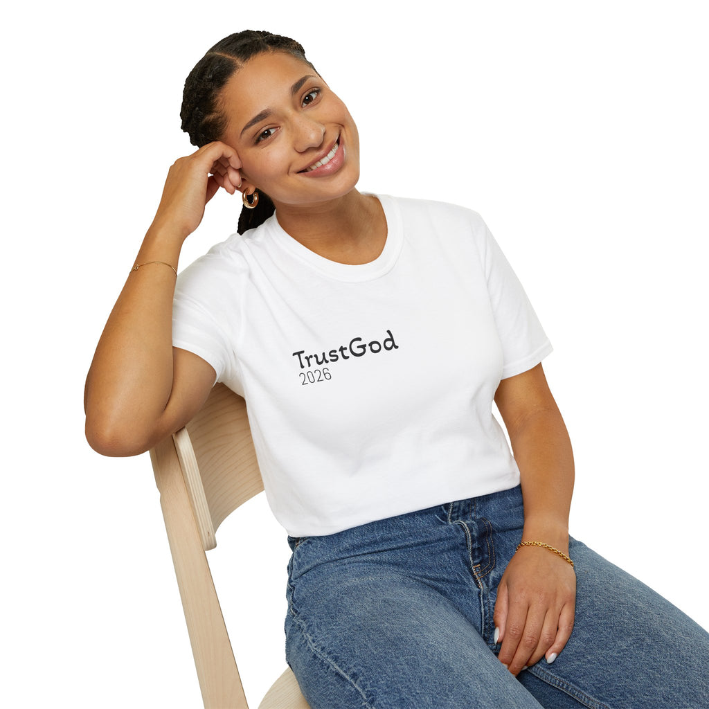 Trust God 2026 T-Shirt  "Don't Wait for the Perfect Moment" Inspirational Christian Tee
