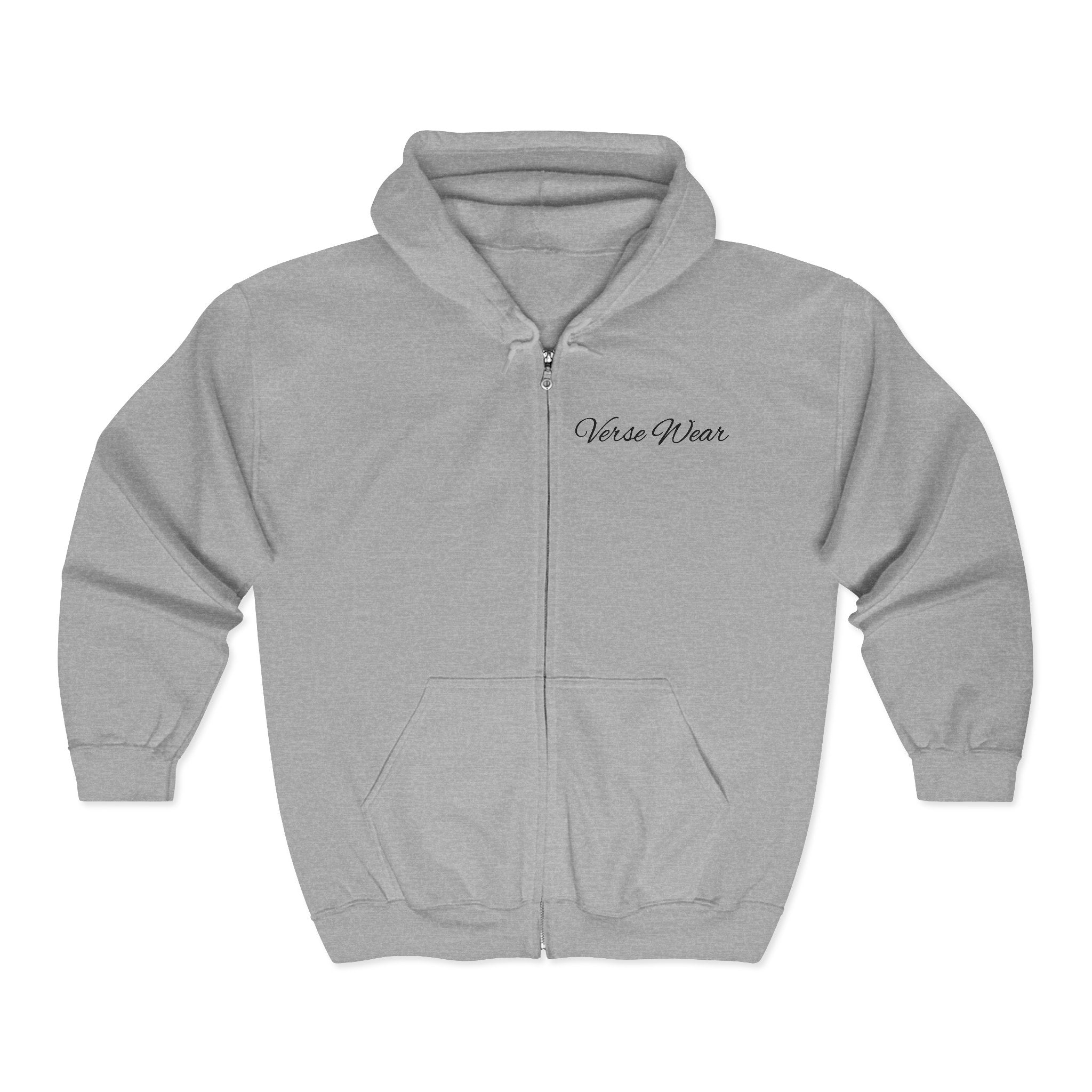 Inspirational Quote Zip Hoodie "Everything You Do Comes Back To You"
