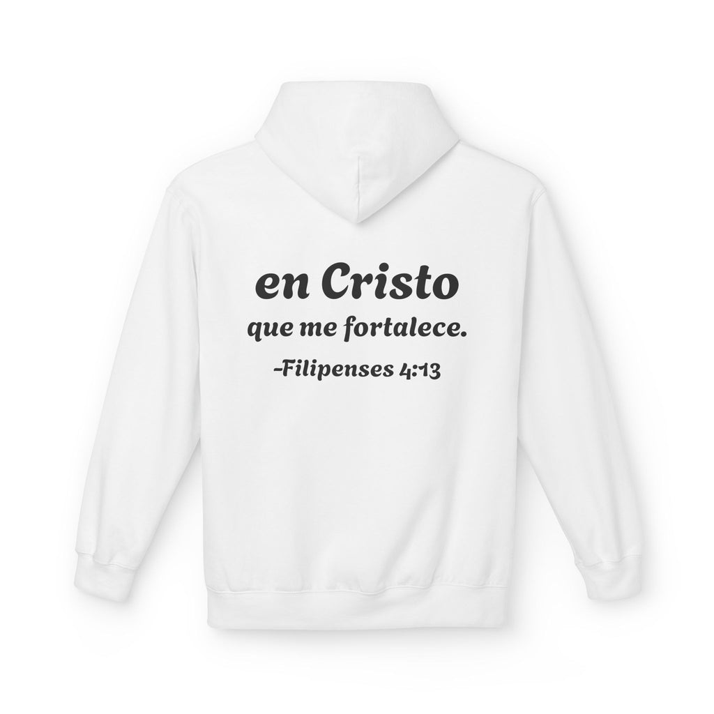 Hoodie "Todo lo puedo en Cristo" Spanish Faith Hoodie (Filipenses 4:13)