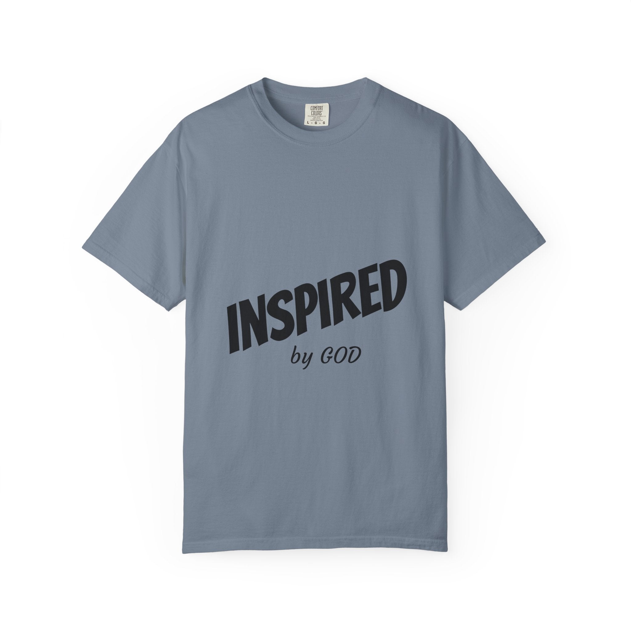 Inspired by God T-Shirt Christian Faith Graphic Tee