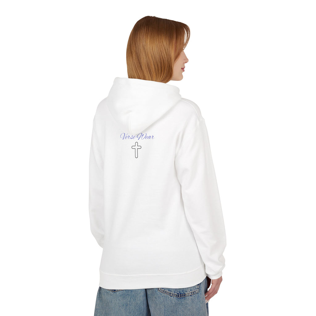 Hoodie — "By His Grace" Christian Cross Hoodie (Romans 5:24)