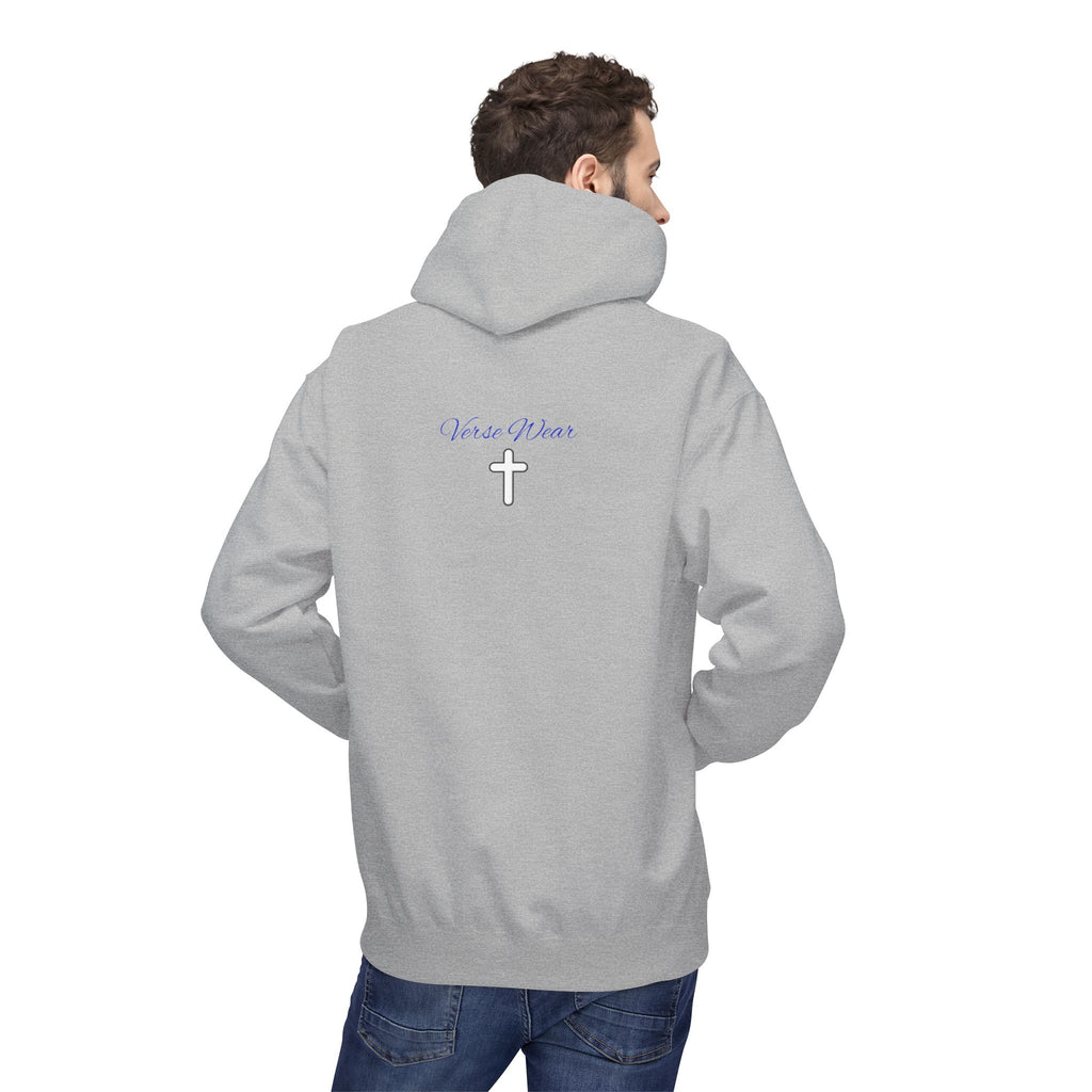 Hoodie — "By His Grace" Christian Cross Hoodie (Romans 5:24)