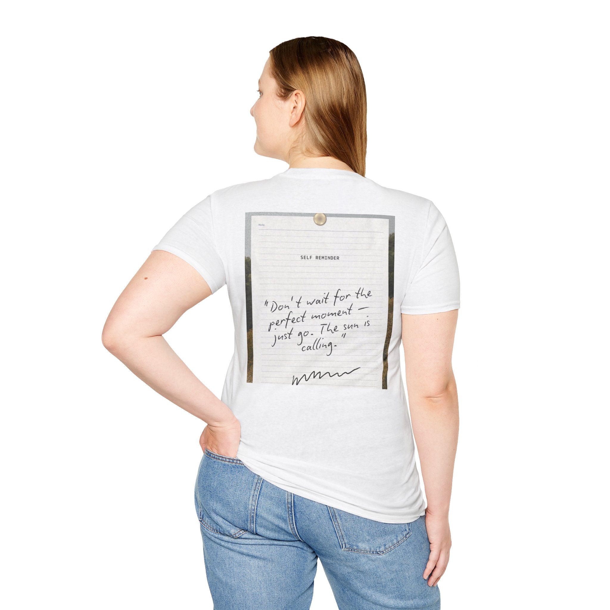 Trust God 2026 T-Shirt  "Don't Wait for the Perfect Moment" Inspirational Christian Tee