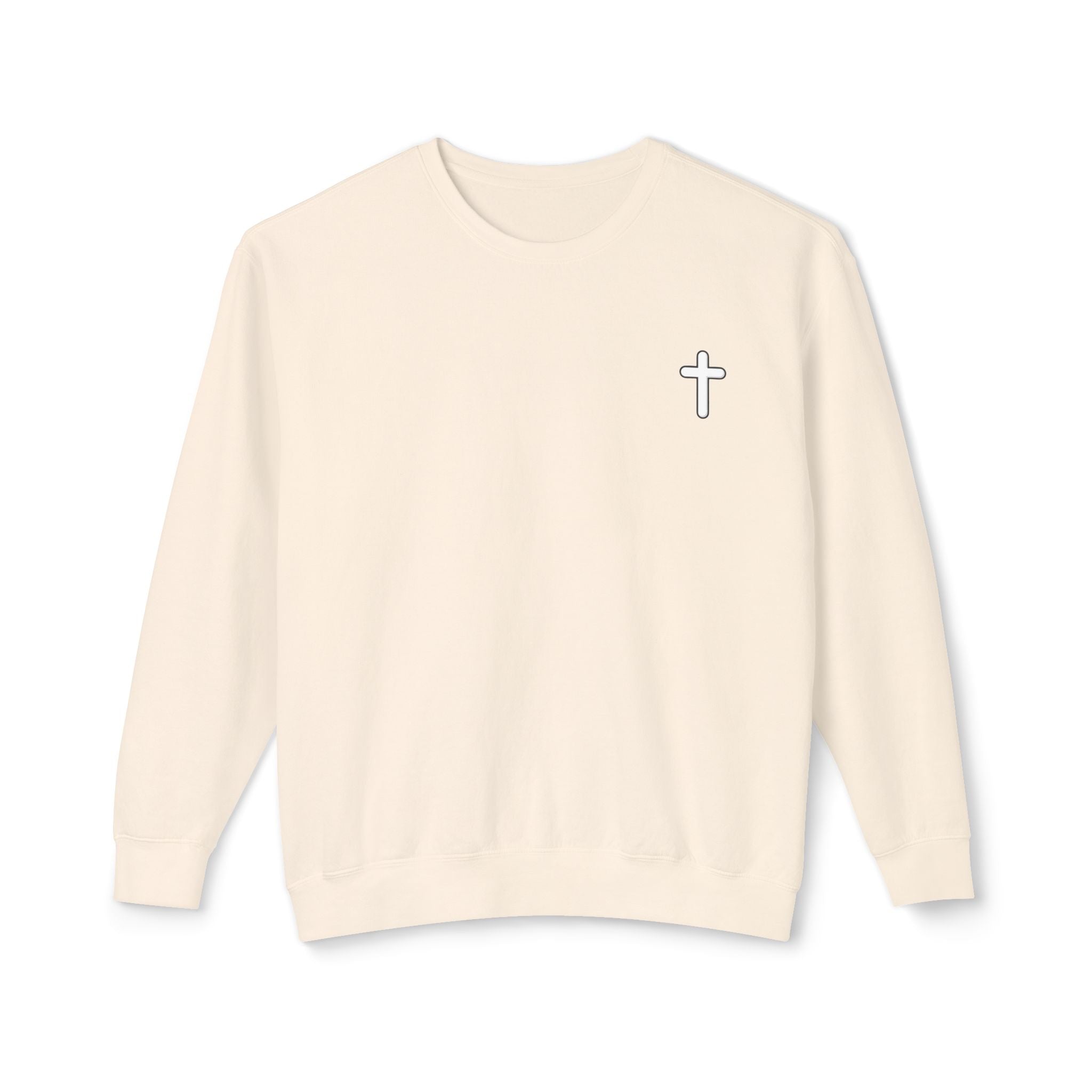 Dios nunca falla. — Small Cross Front & "Dios nunca falla" Script Back