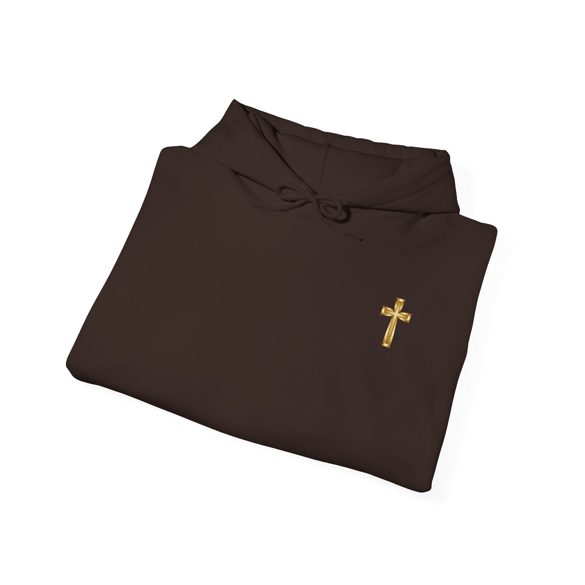 Christian Cross Hoodie "If It's Not From God I'll Wait" Inspirational Faith Sweatshirt