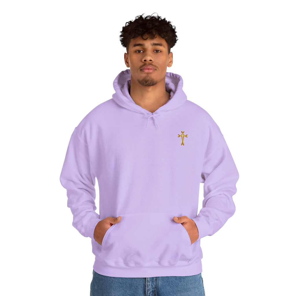 Christian Cross Hoodie "If It's Not From God I'll Wait" Inspirational Faith Sweatshirt